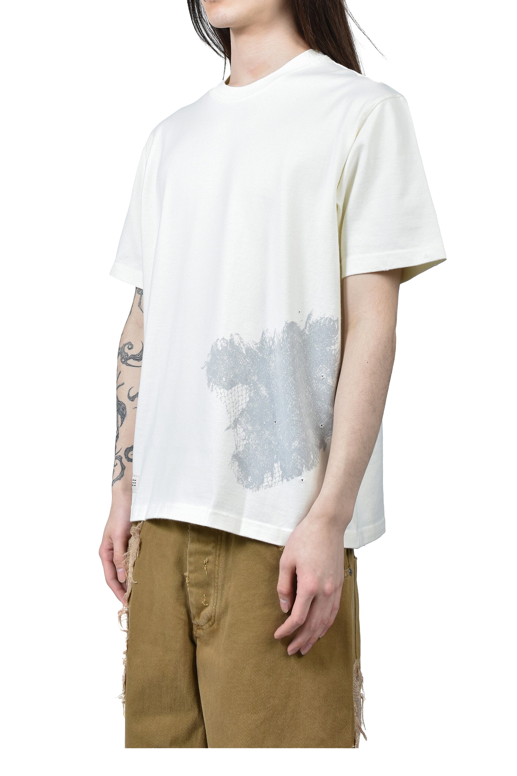 ×TKL OVERSIZED TEE / WHT