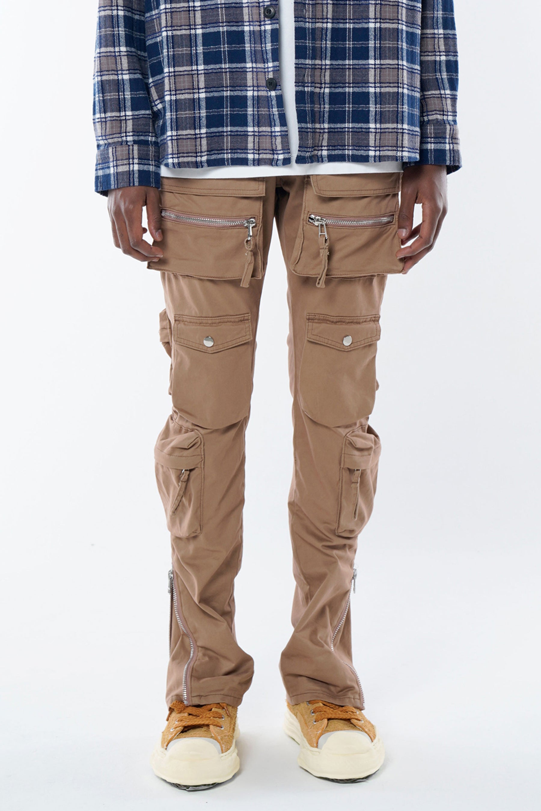 MLVINCE メルヴィンス SS23 TYPE-2 SLIM CARGO PANTS / BEI - NUBIAN