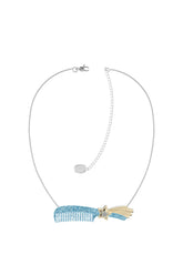 METEOR COMB NECKLACE / GOLD