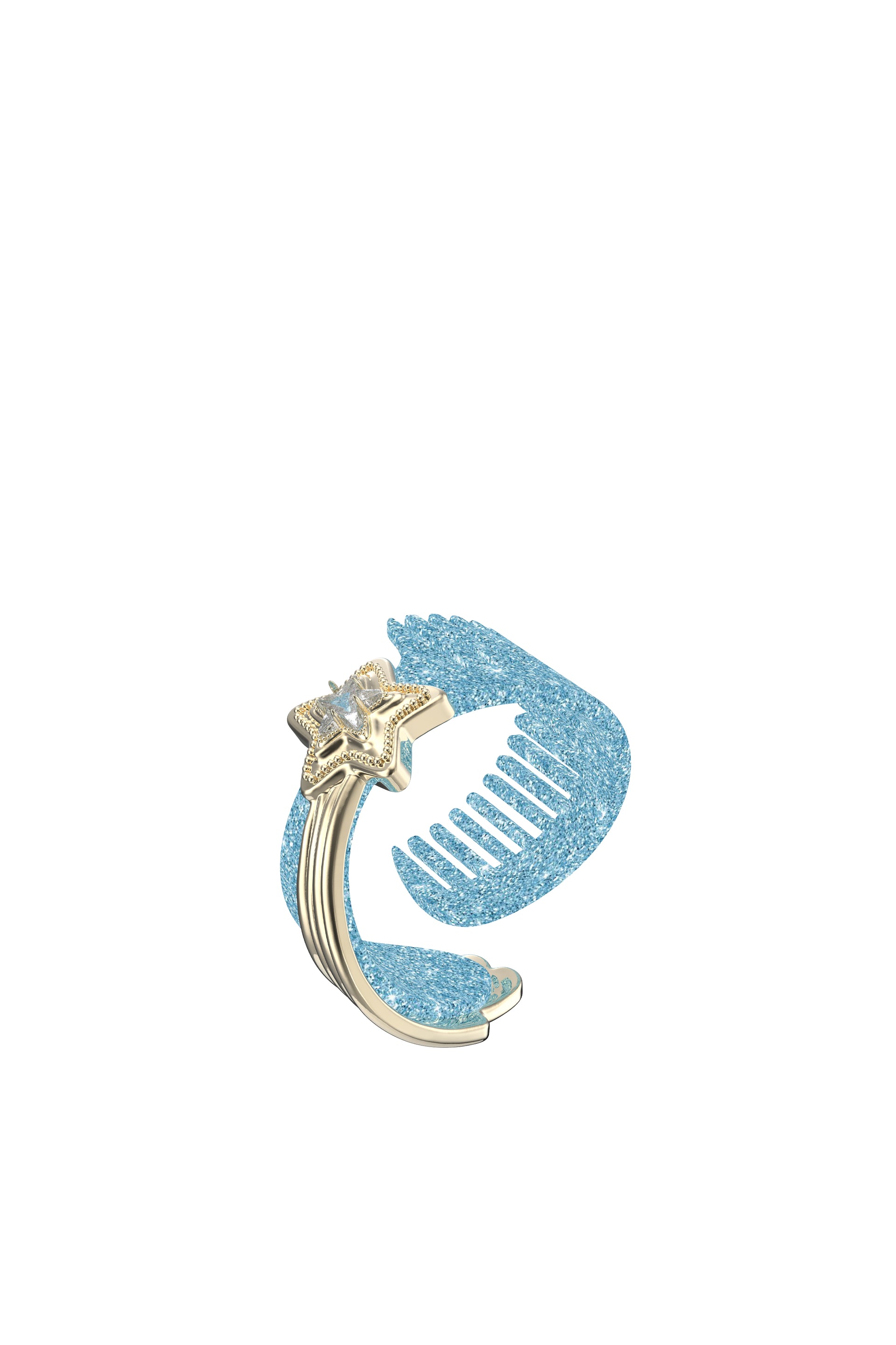 METEOR COMB BRACELET / GLD