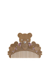 CRYING BEAR COMB HAIR CLIP / BRW