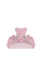 CRYING BEAR COMB HAIR CLIP / PNK