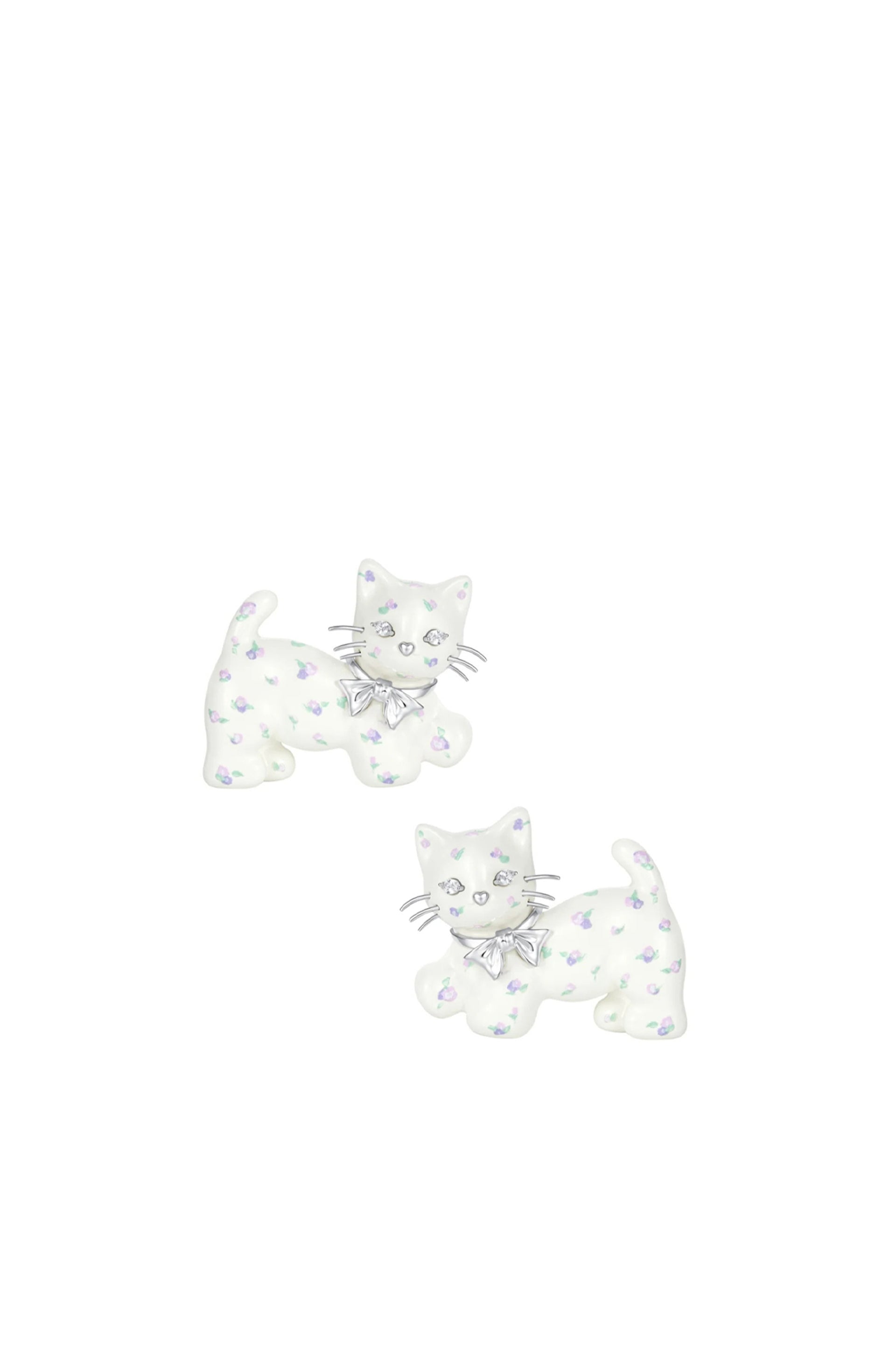 KITTEN HAIR CLIP / WHT