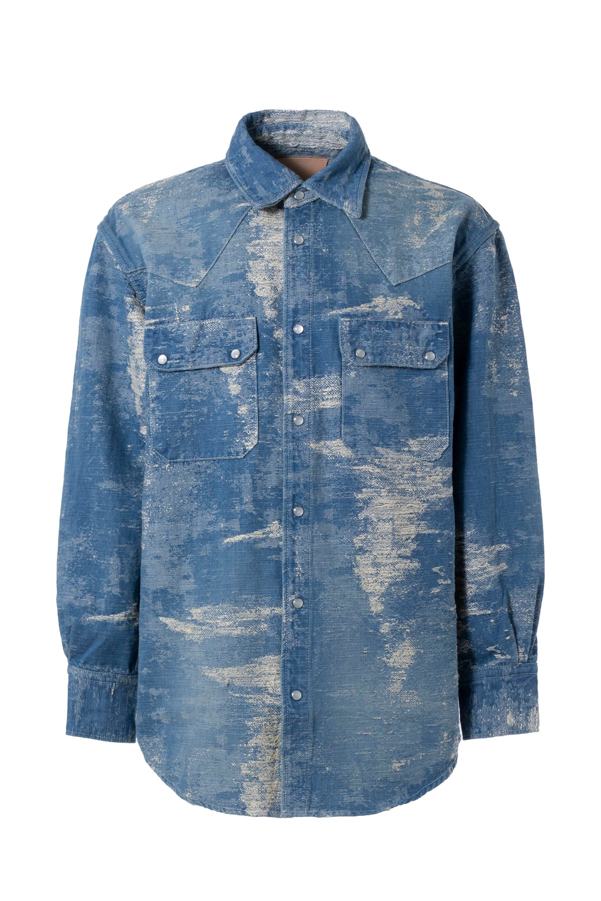 TAAKK ターク SS23 WESTERN SHIRTS / BLEACH - NUBIAN