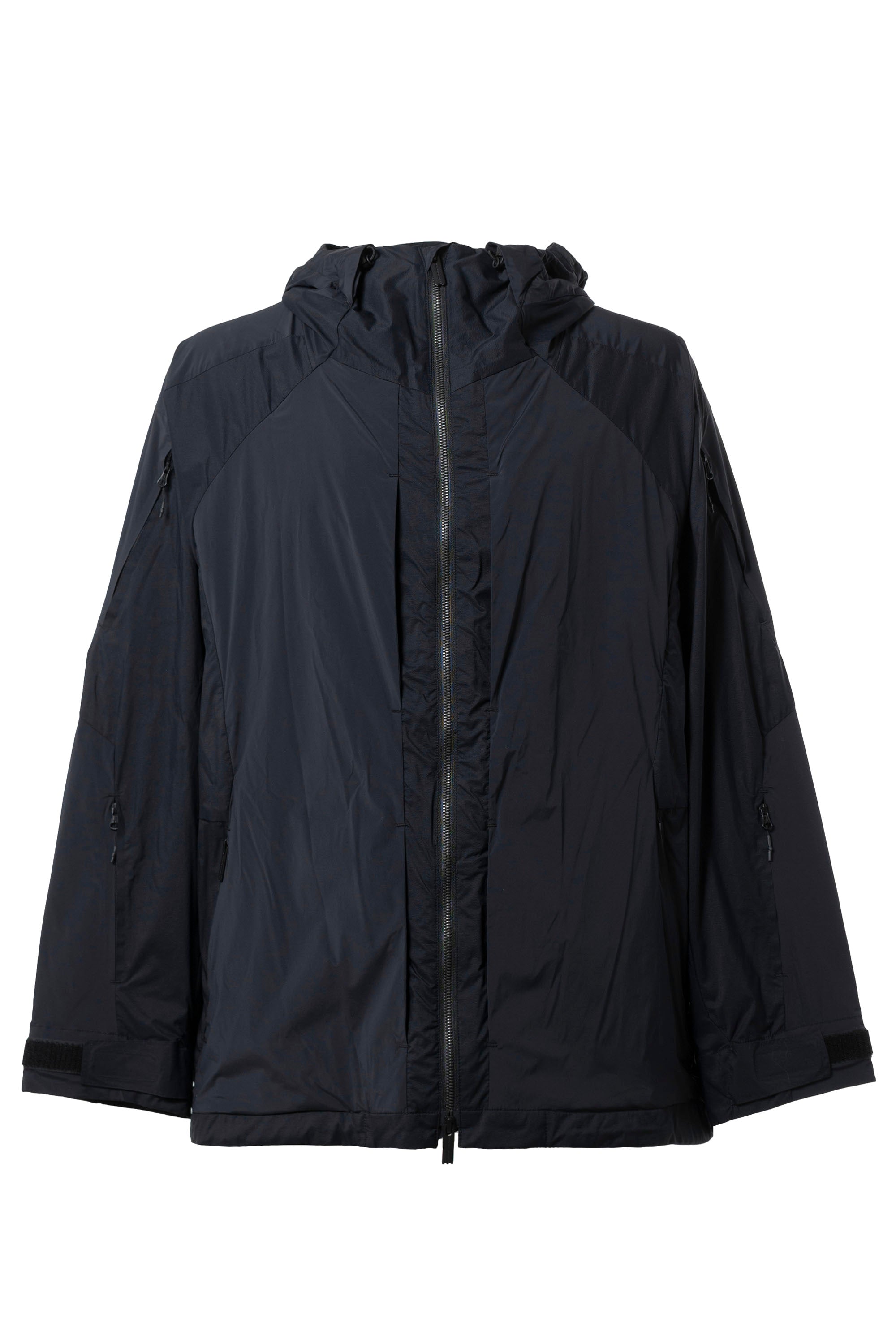 cordura nylon stretch mountain parka / blk