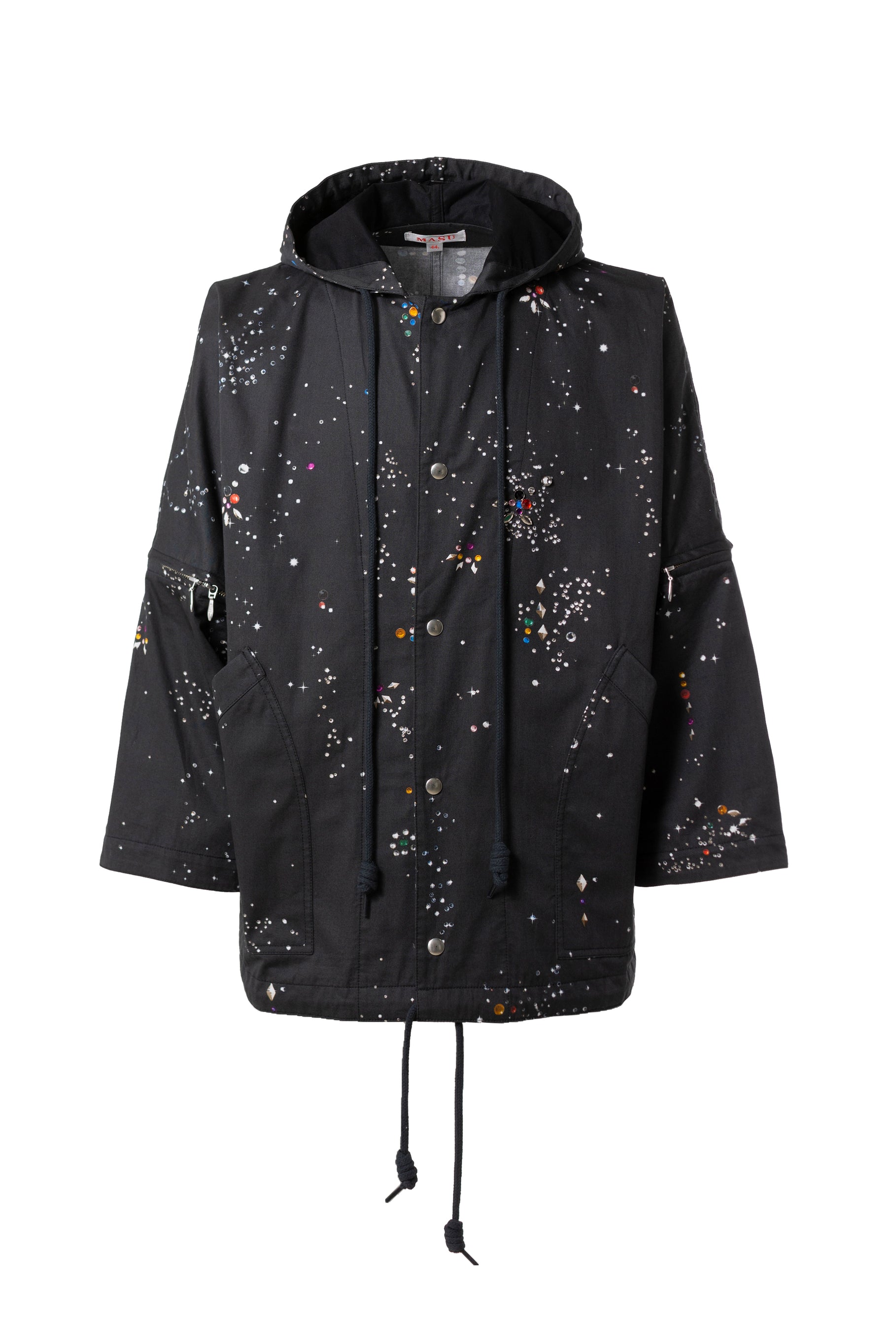 MASU SS23 SEPARATE GALAXY PARKA / BLK - NUBIAN