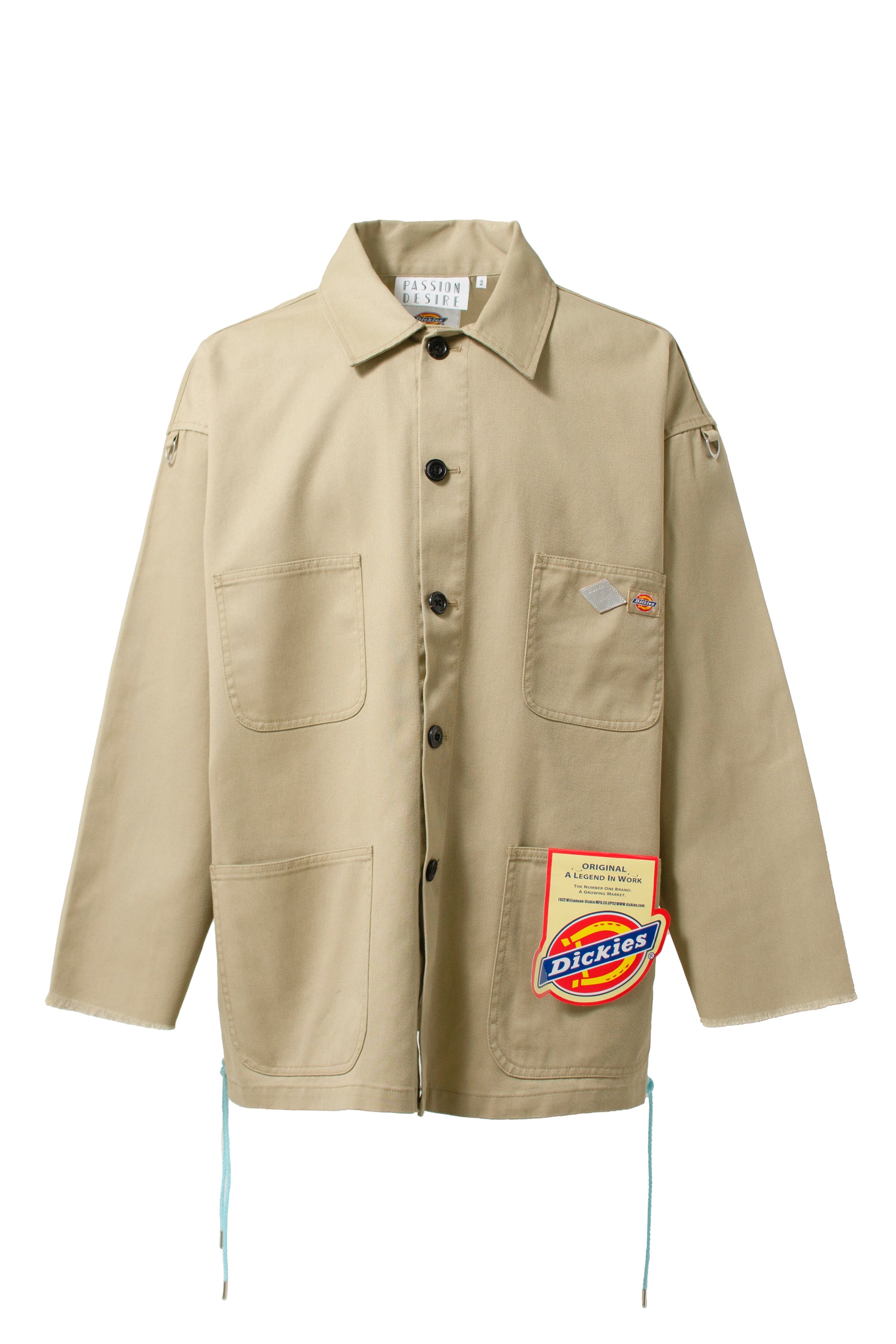 el conductorH SS23 x DICKIES CLASSIC T/C COVERALL JKT / BEI - NUBIAN