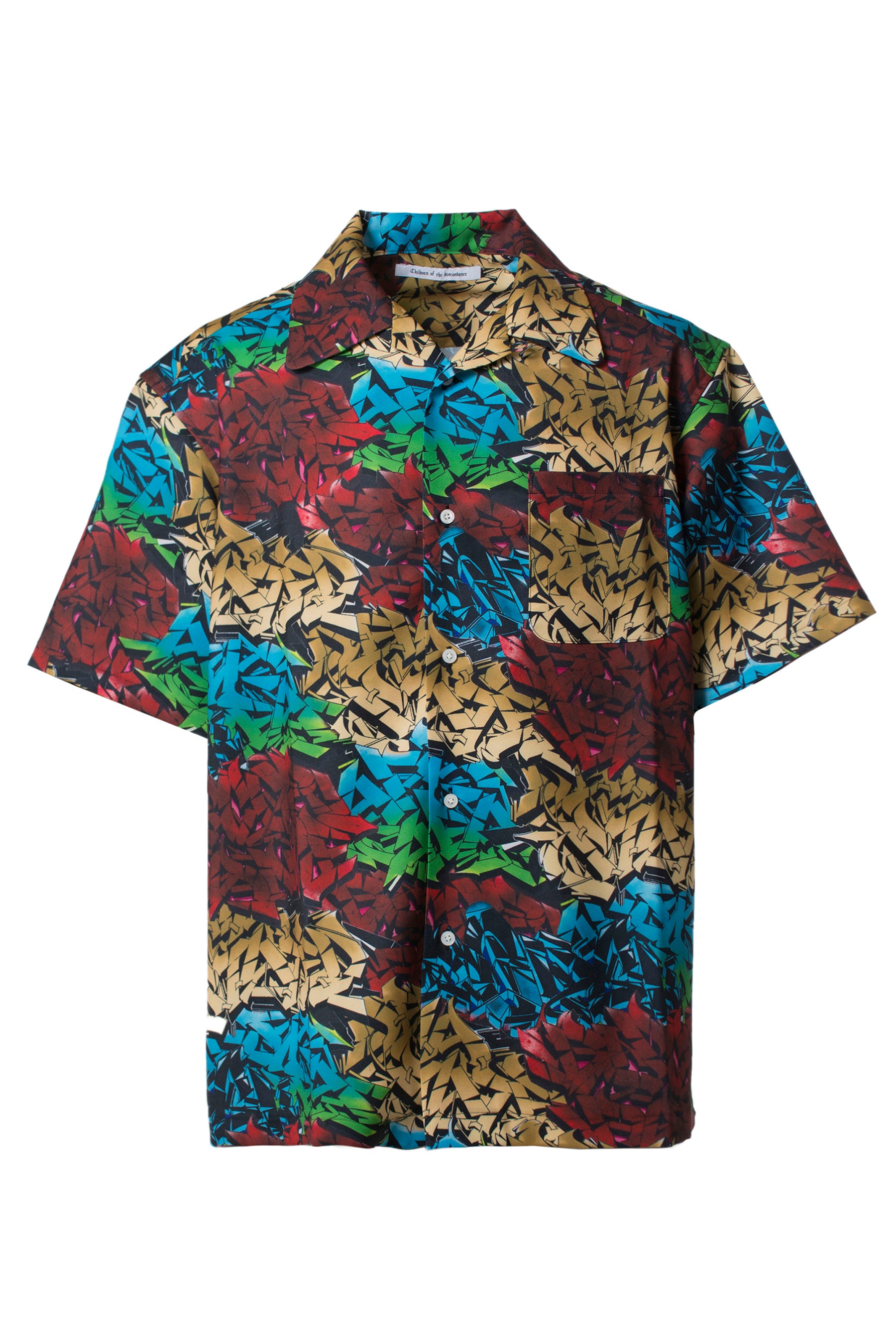 PERSONAL DATA PRINTED SHIRT SS H / × SUI COL