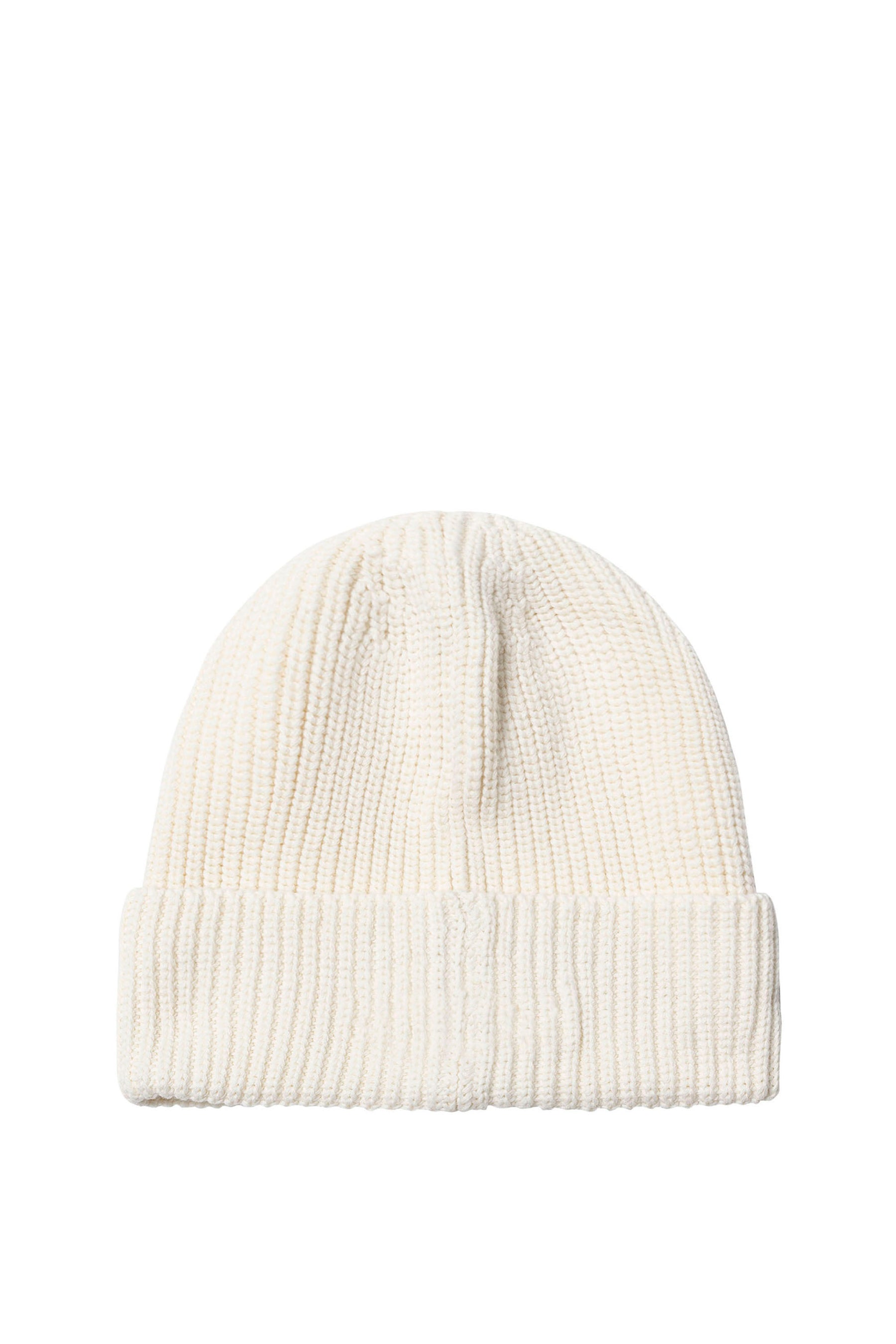 BREATH FW22 SILICONE PATCH KNIT CAP / WHT - NUBIAN