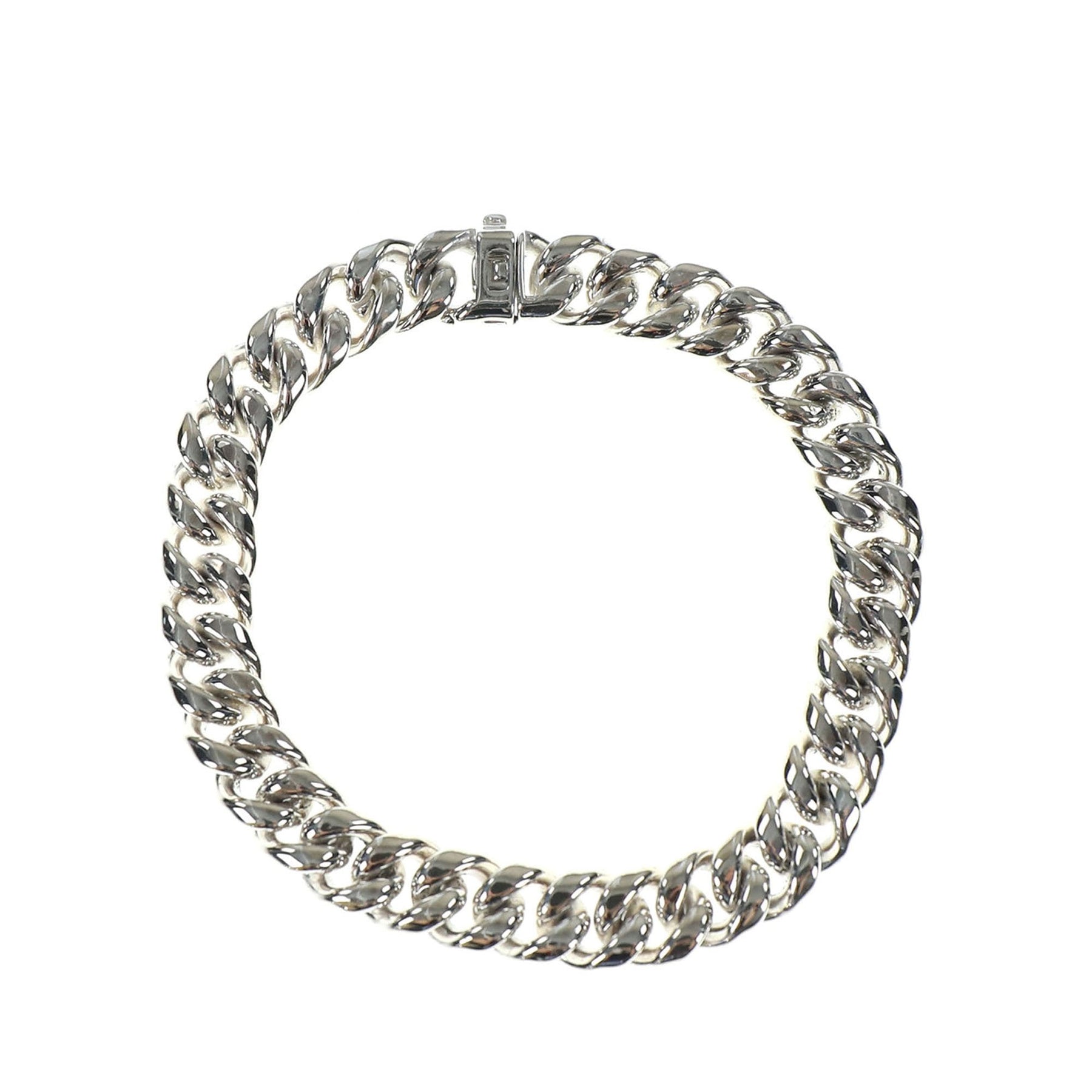 CURVE LOOSEN CUT BRACELET -S- / SIL