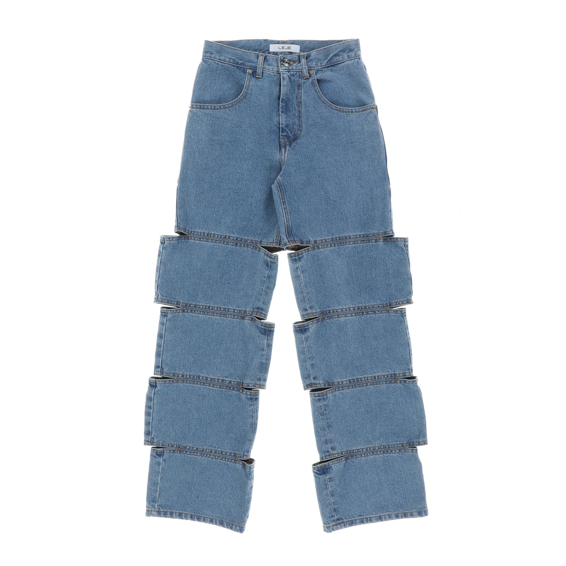 LEJE レジェ SS22 L JEANS / BLU - NUBIAN