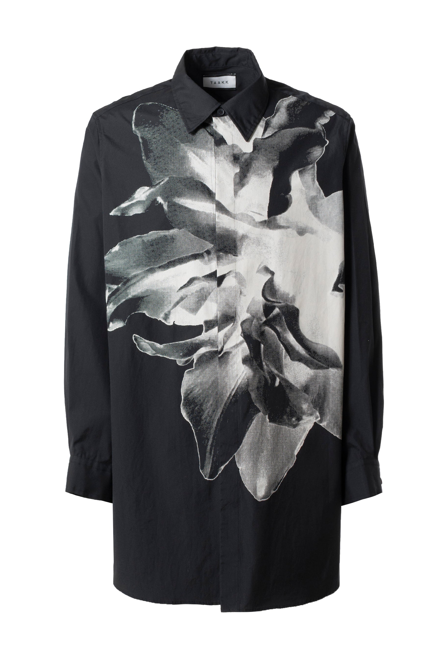 TAAKK 23SS FLOWER LONG SHIRTS-