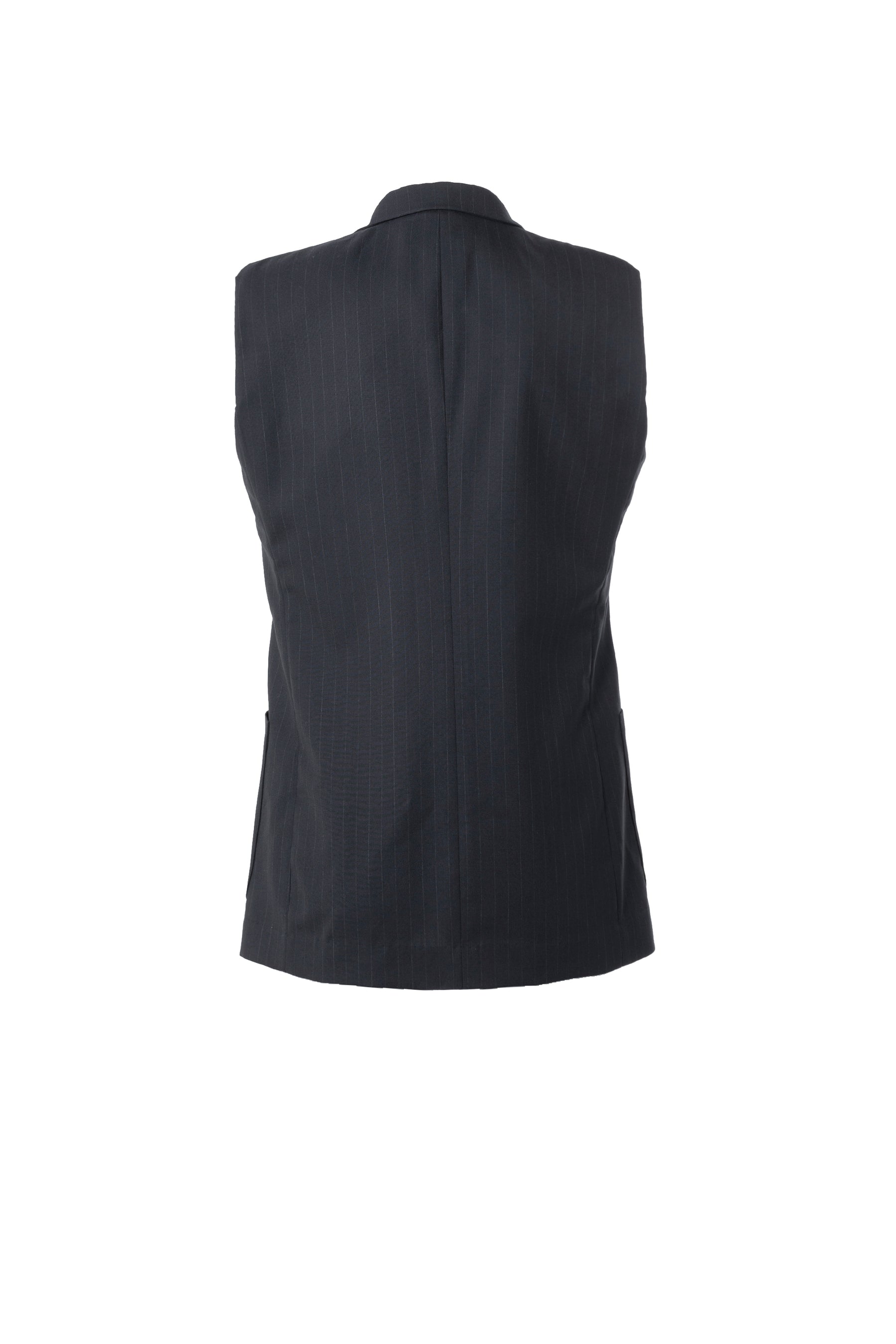 BONE TAILORED VEST / D.NVY