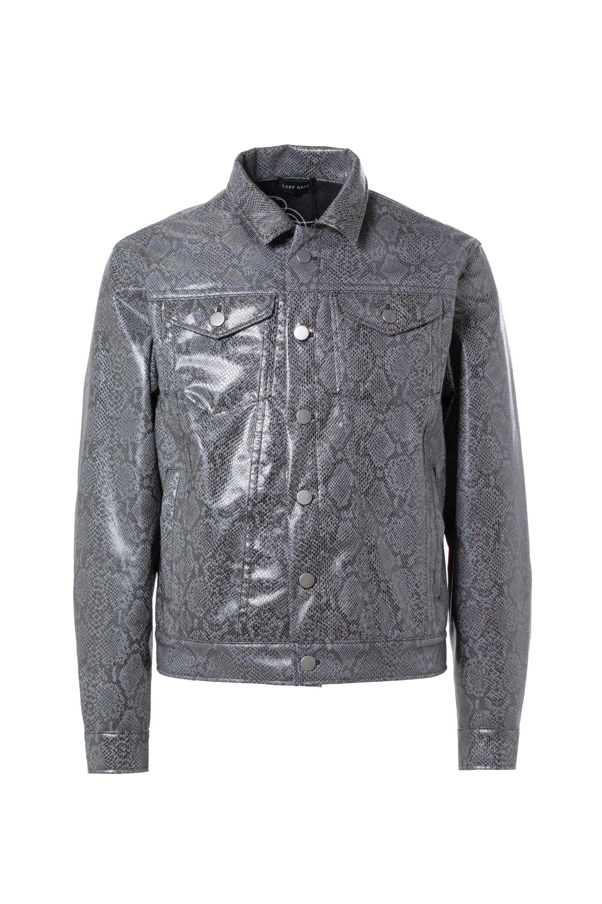 LAST NEST SS23 PYTHON EMBROIDERY JACKET / PYTHON