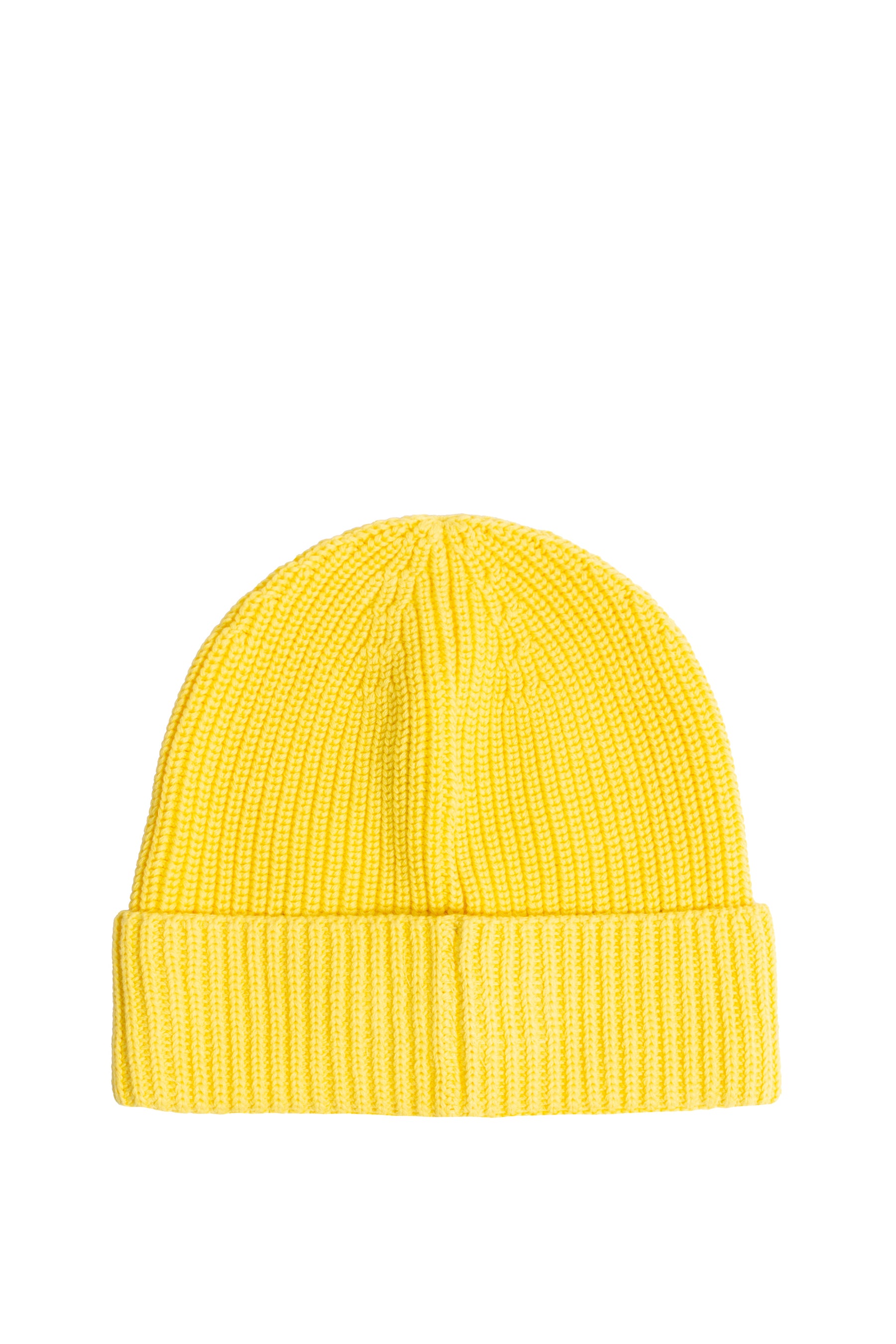 BREATH SILICONE PATCH KNIT CAP / YEL