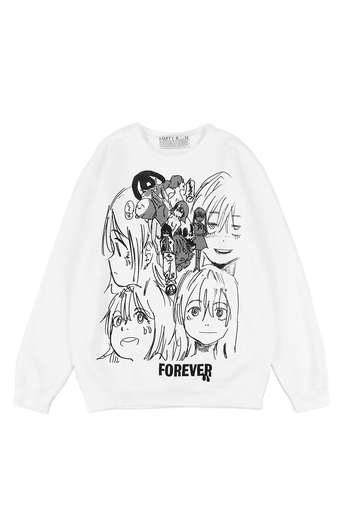 FOREVER SWEAT SHIRTS / WHT