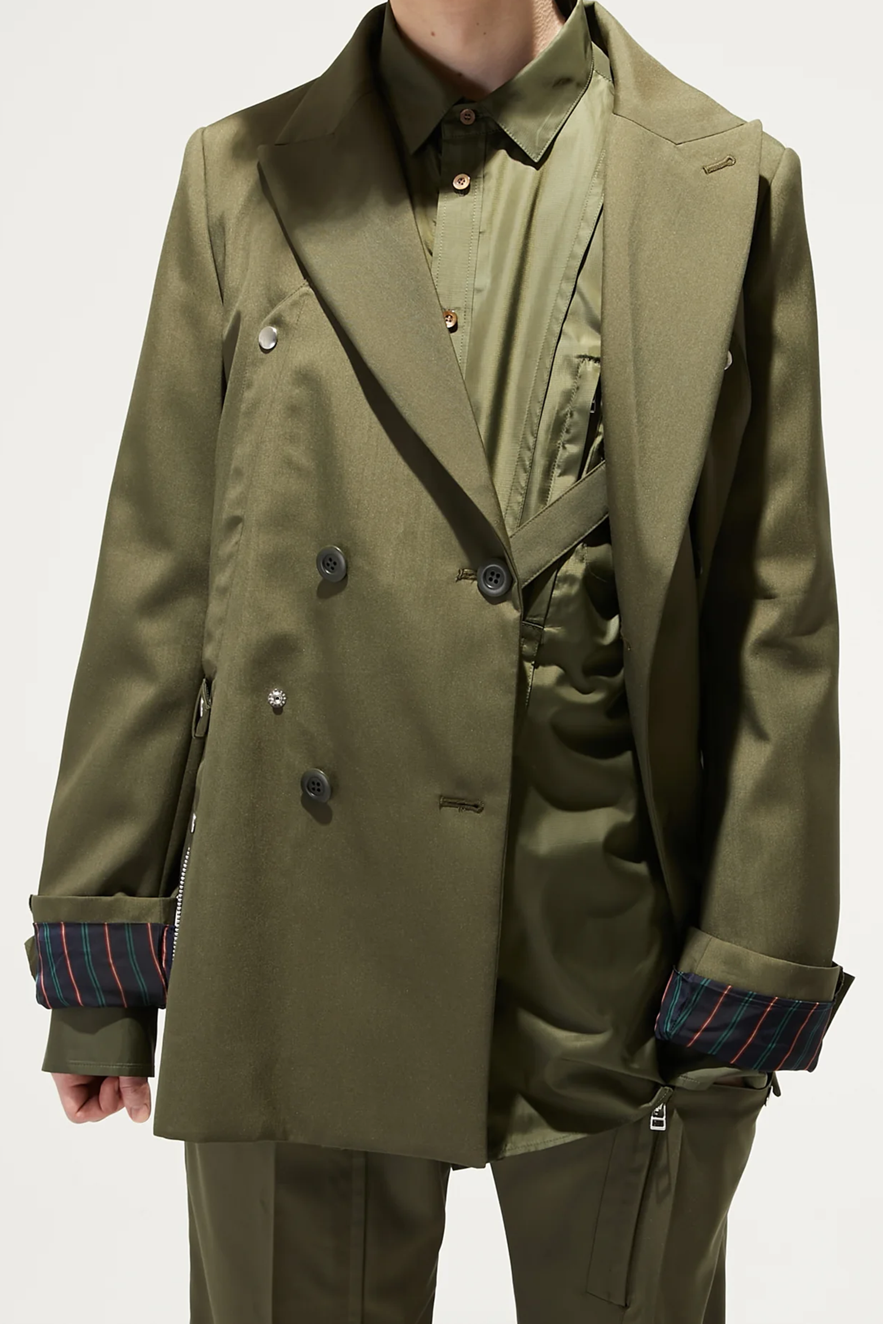 Tamme SS23 CWU-1/P DOUBLE-BREASTED JACKET / KHA - NUBIAN