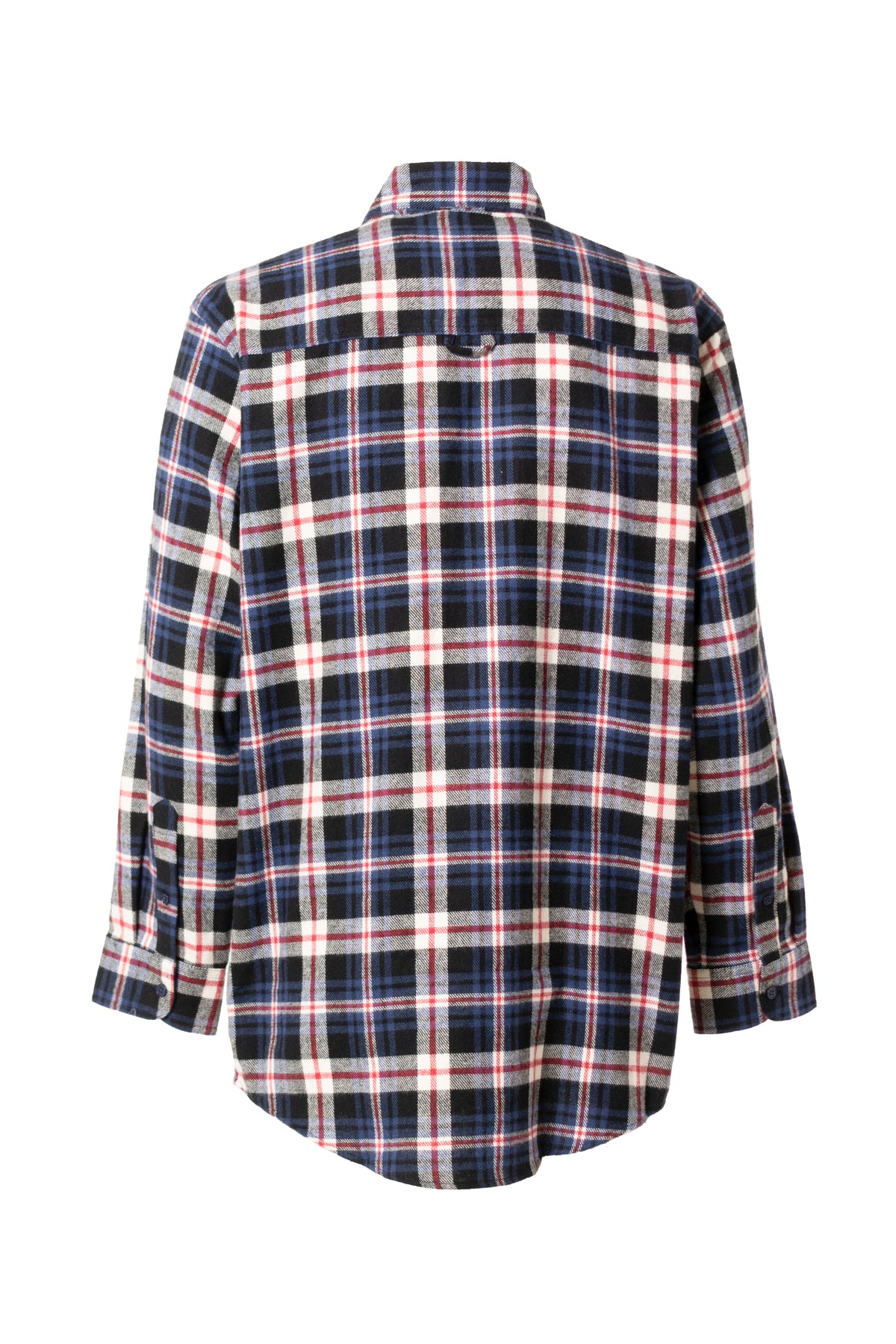 FLANNEL OVERSHIRT / RED NVY