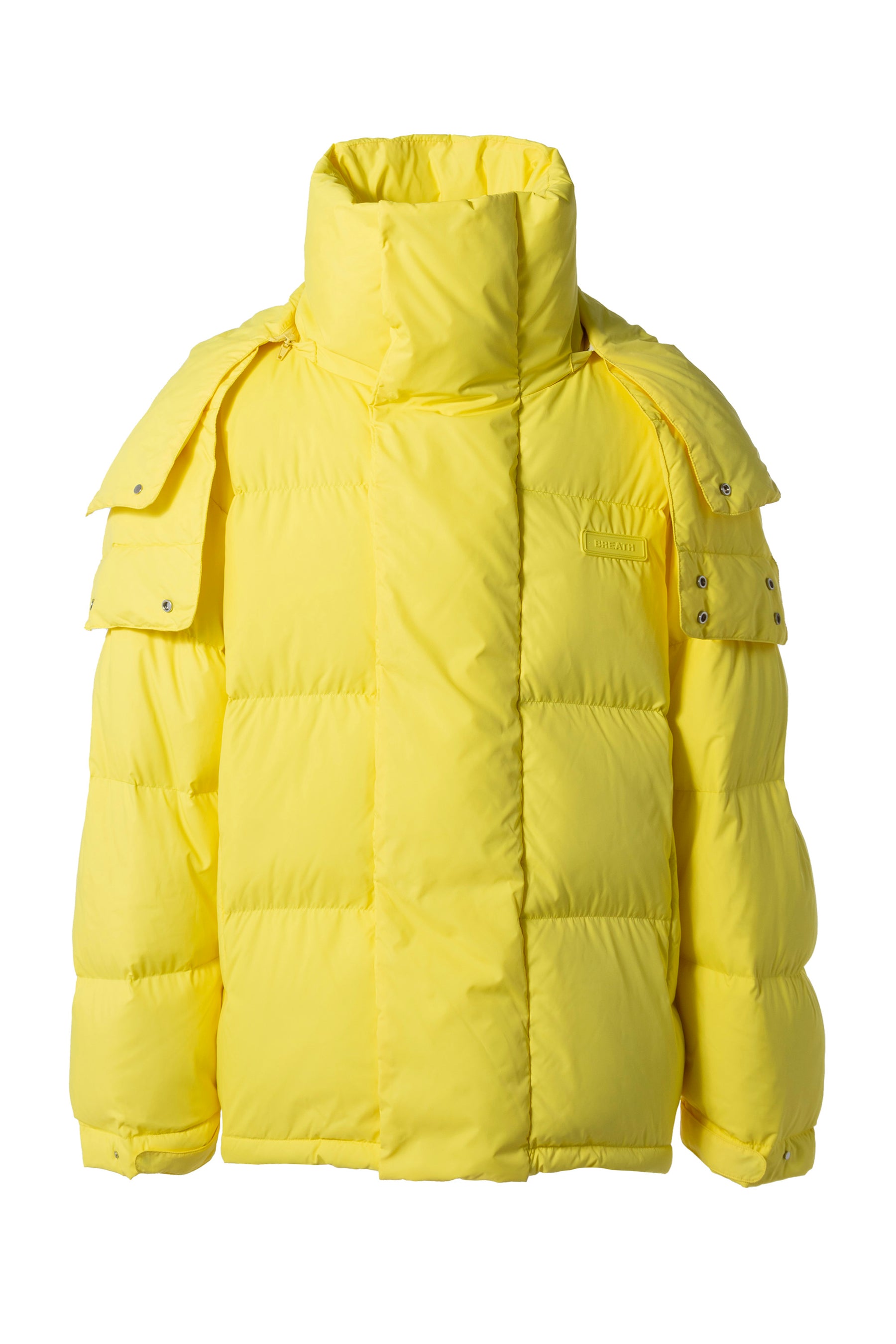 BREATH OVER SIZE DOWN JACKET / YEL