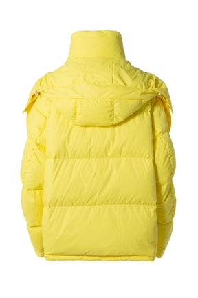 BREATH OVER SIZE DOWN JACKET / YEL