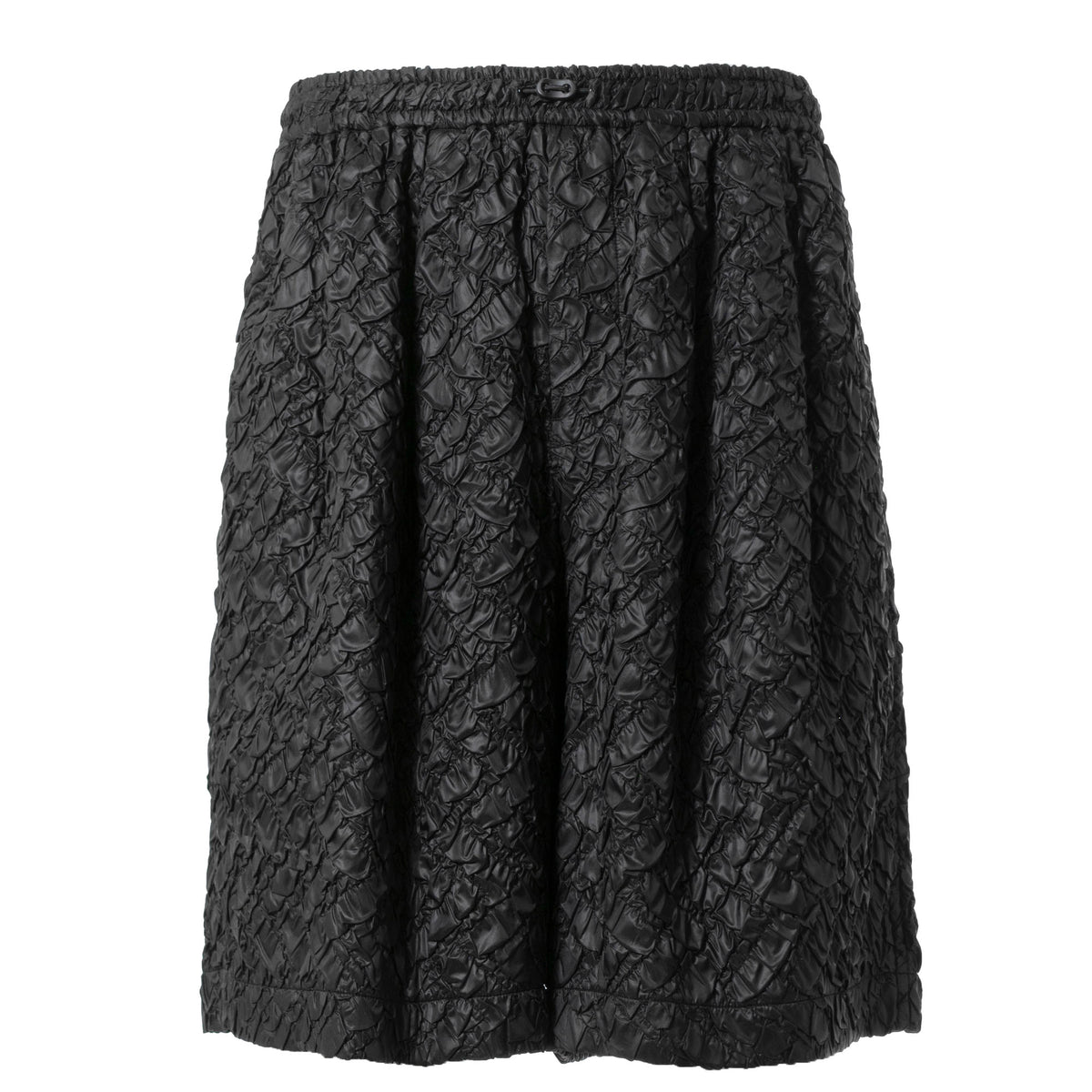 TOGA VIRILIS SS23 QUILTING SHORT PANTS / BLK - NUBIAN