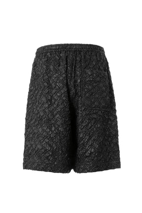 TOGA VIRILIS SS23 QUILTING SHORT PANTS / BLK - NUBIAN