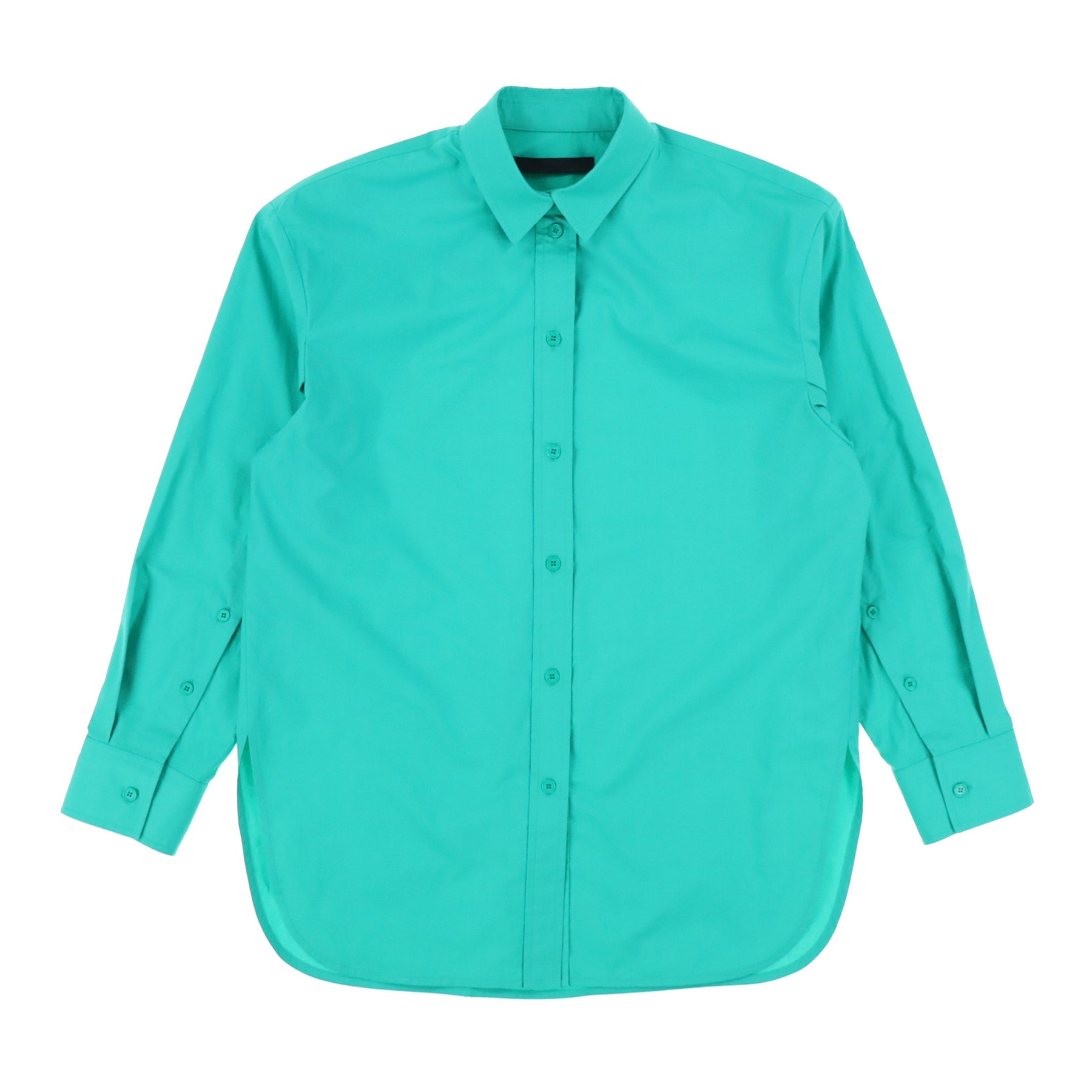 JUUN.J SS22 BOYFRIEND FIT SHIRTS WITH BUTTON DETAILS ON SLEEVE