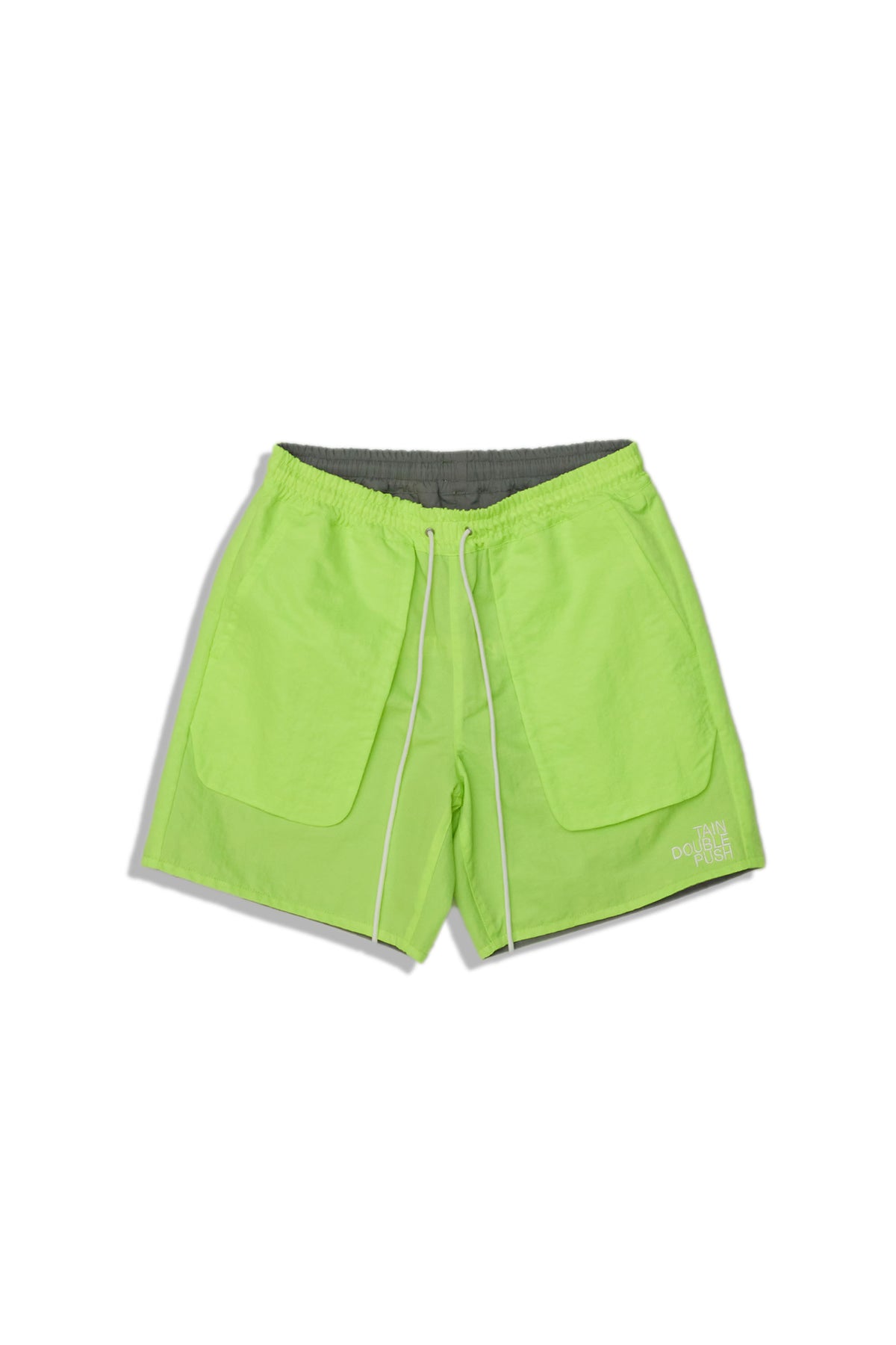 REVIVE MANY TIMES REVERSIBLE SHORTS / GRY/YEL