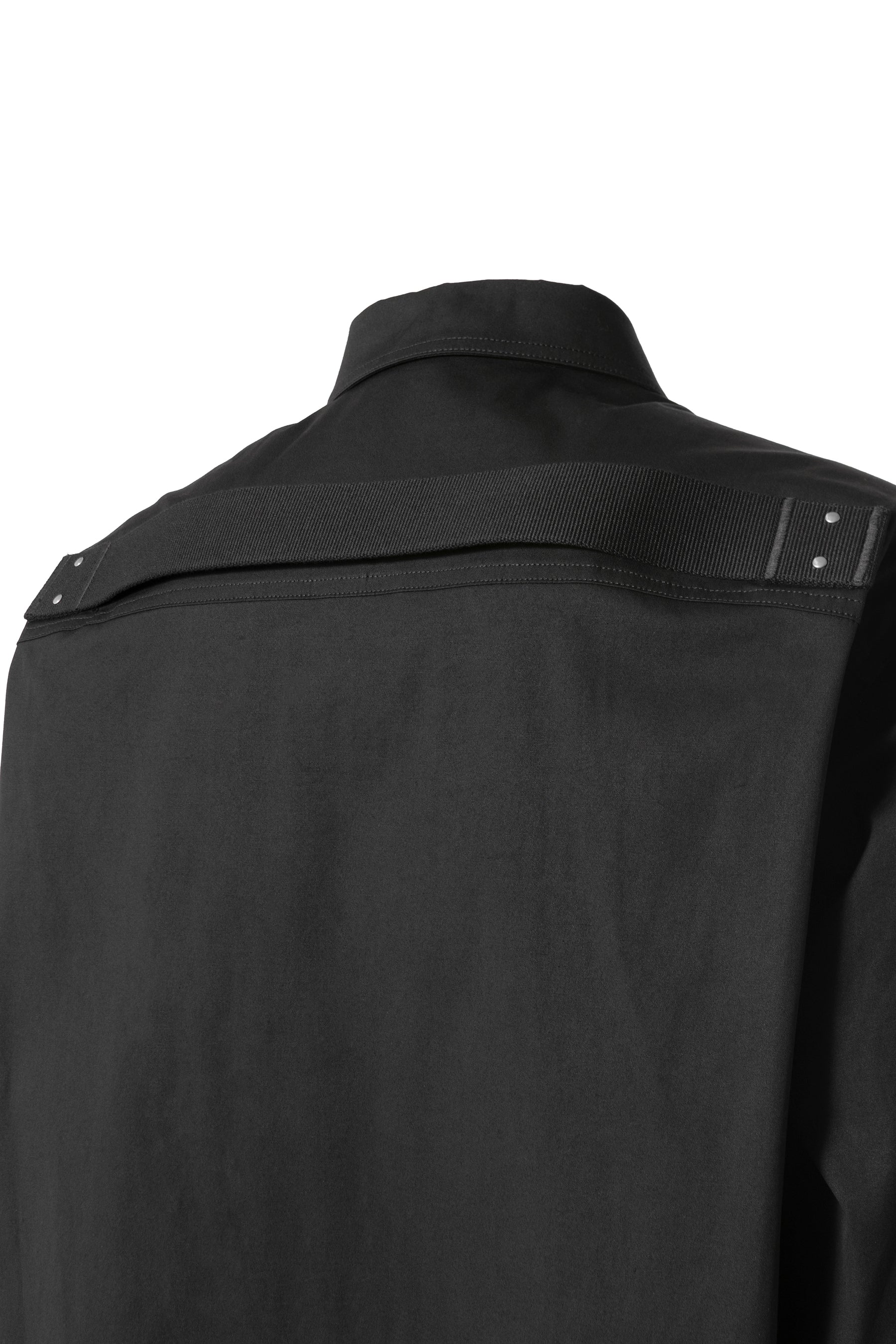 Rick Owens FW22 JUMBO FOGPOCKET OUTERSHIRT / BLK - NUBIAN