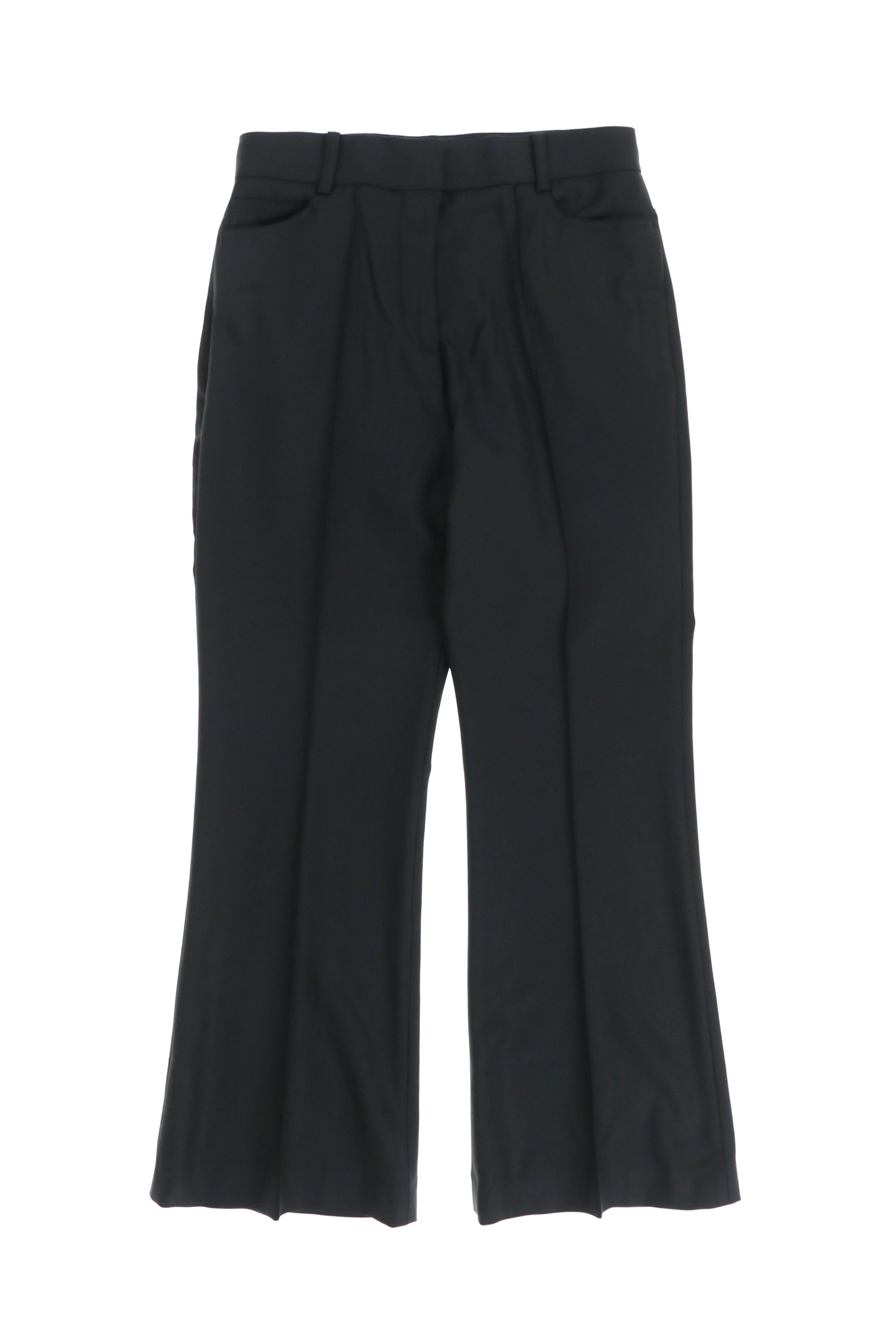 ROKH 22FWW CROPPED TROUSERS / BLK - NUBIAN