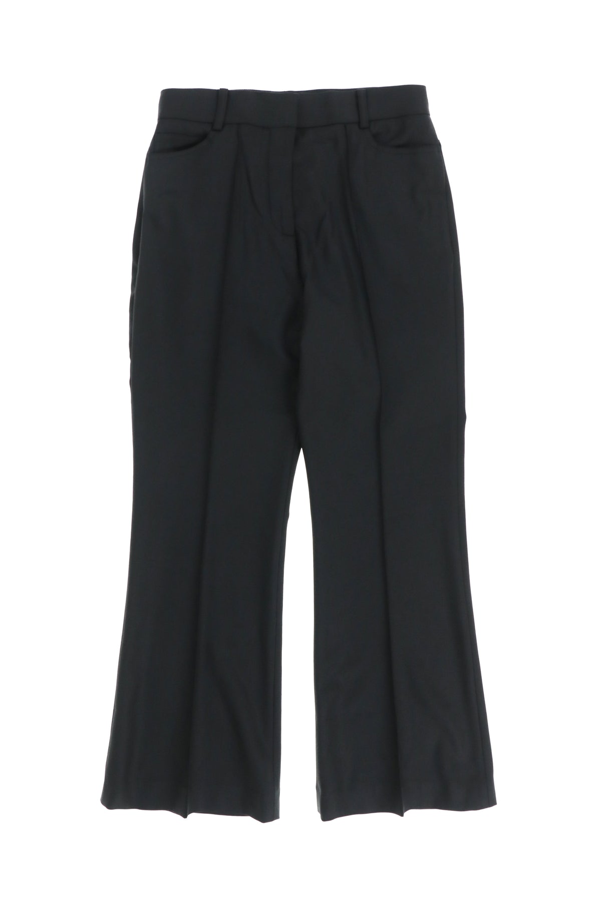 CROPPED TROUSERS / BLK