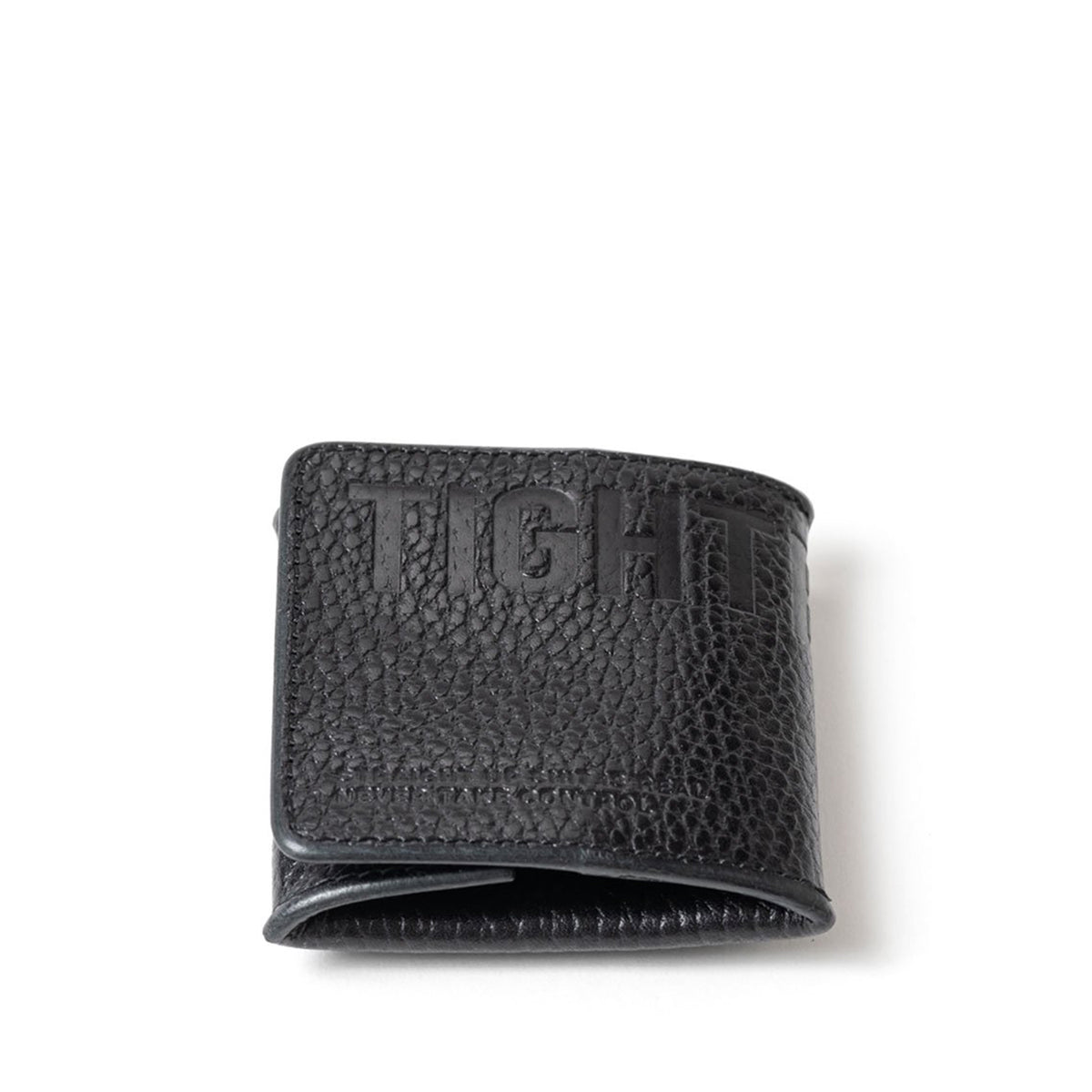 TIGHTBOOTH SS23 LEATHER COIN CASE / BLK - NUBIAN