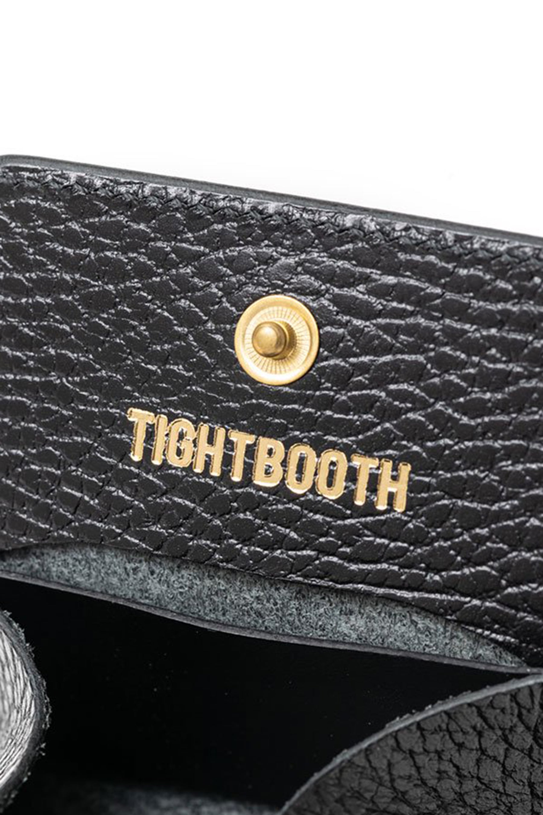 TIGHTBOOTH SS23 LEATHER COIN CASE / BLK - NUBIAN