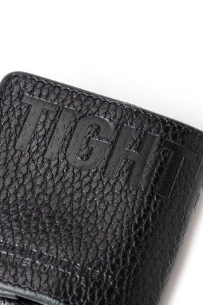 TIGHTBOOTH SS23 LEATHER MONEY CLIP / BLK - NUBIAN