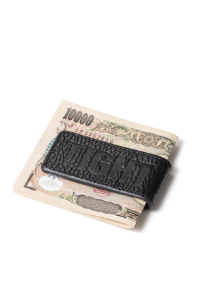 TIGHTBOOTH SS23 LEATHER MONEY CLIP / BLK - NUBIAN
