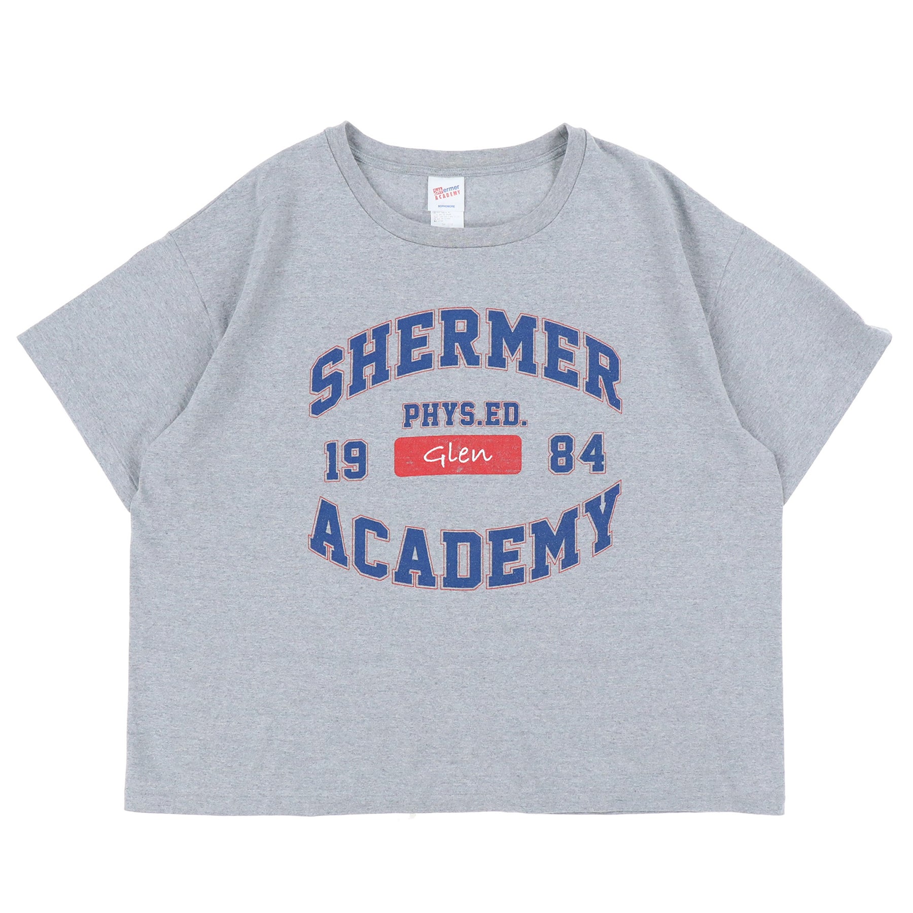 SHERMER ACADEMY SS22 P.E. TEE / GRY - NUBIAN