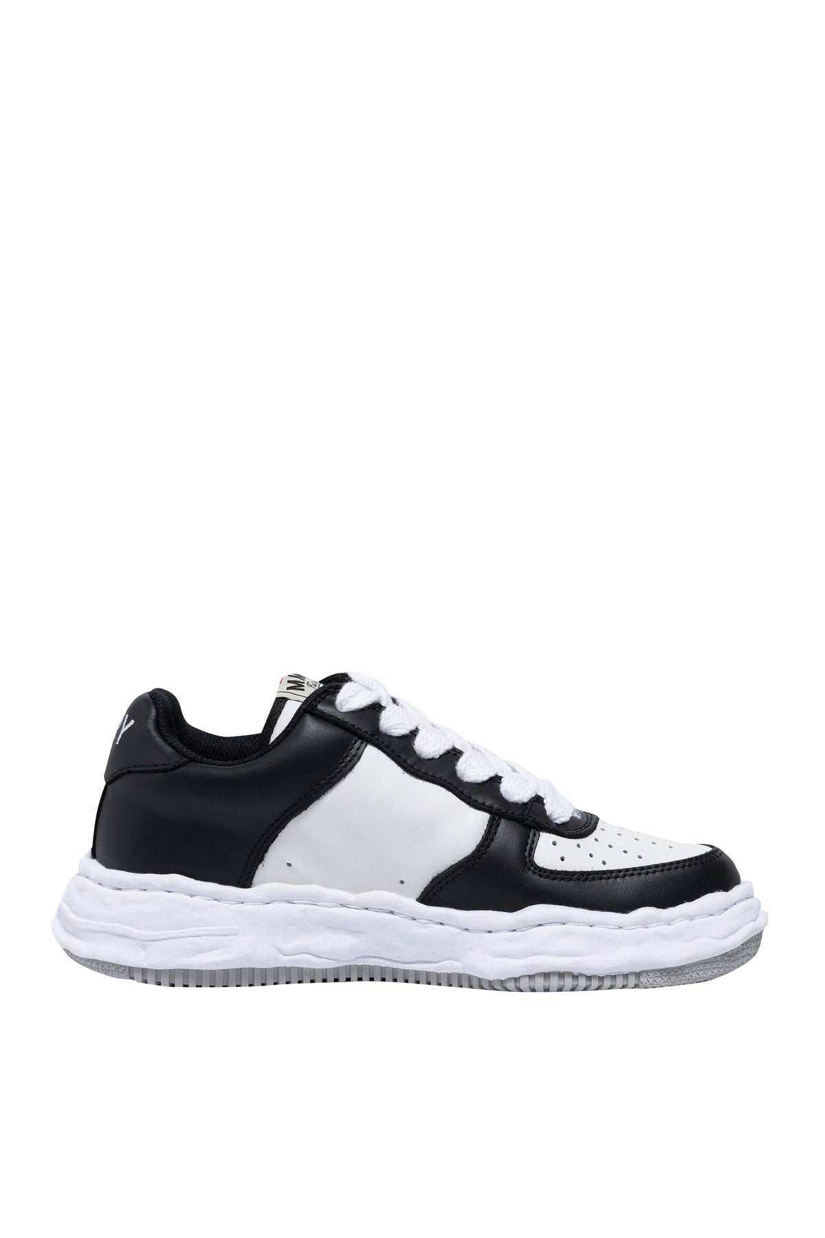 Maison MIHARA YASUHIRO WAYNE LOW LEATHER / BLK / WHT