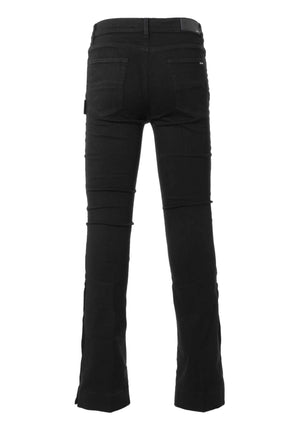 AMIRI FW22 STACKED FLARE JEAN / BLK OD - NUBIAN