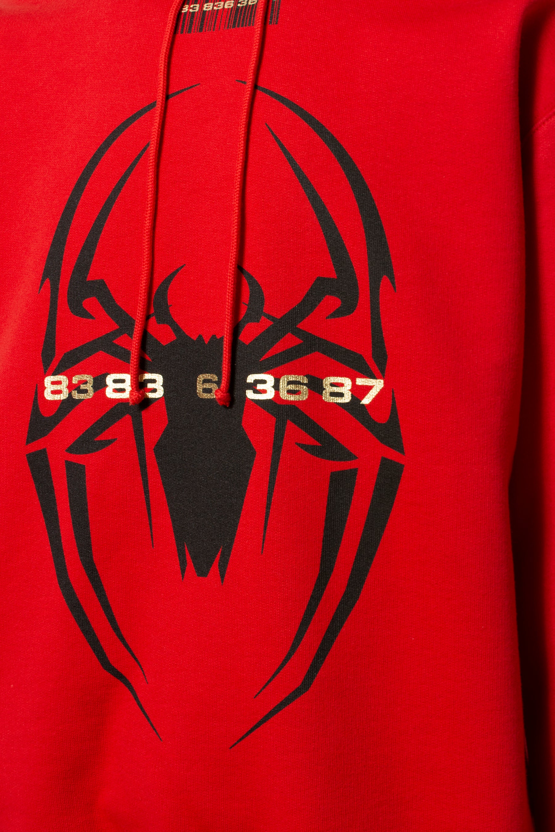 SPIDER HOODIE / RED