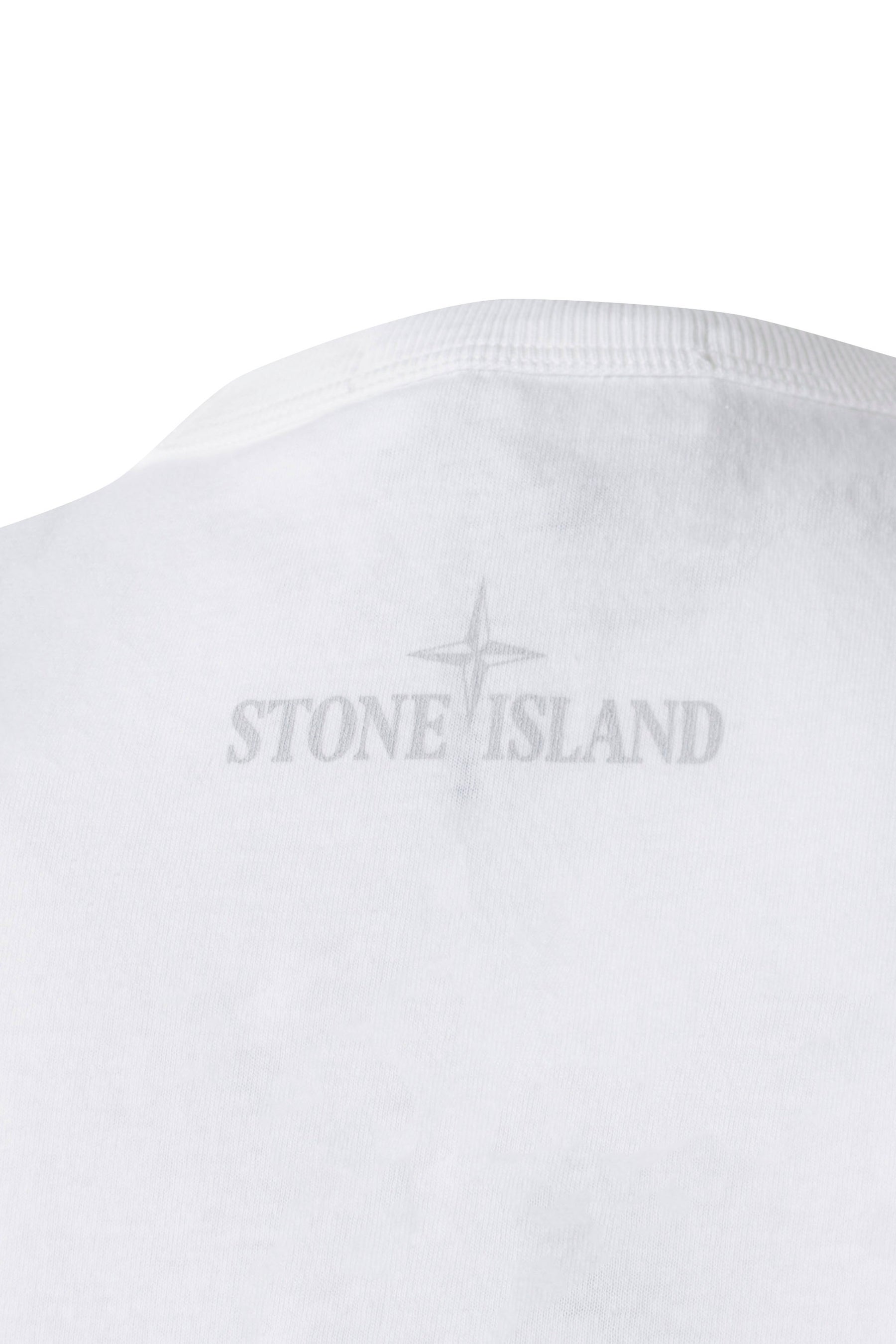 Stone Island SS23 MINI LOGO T-SHIRT / WHT - NUBIAN