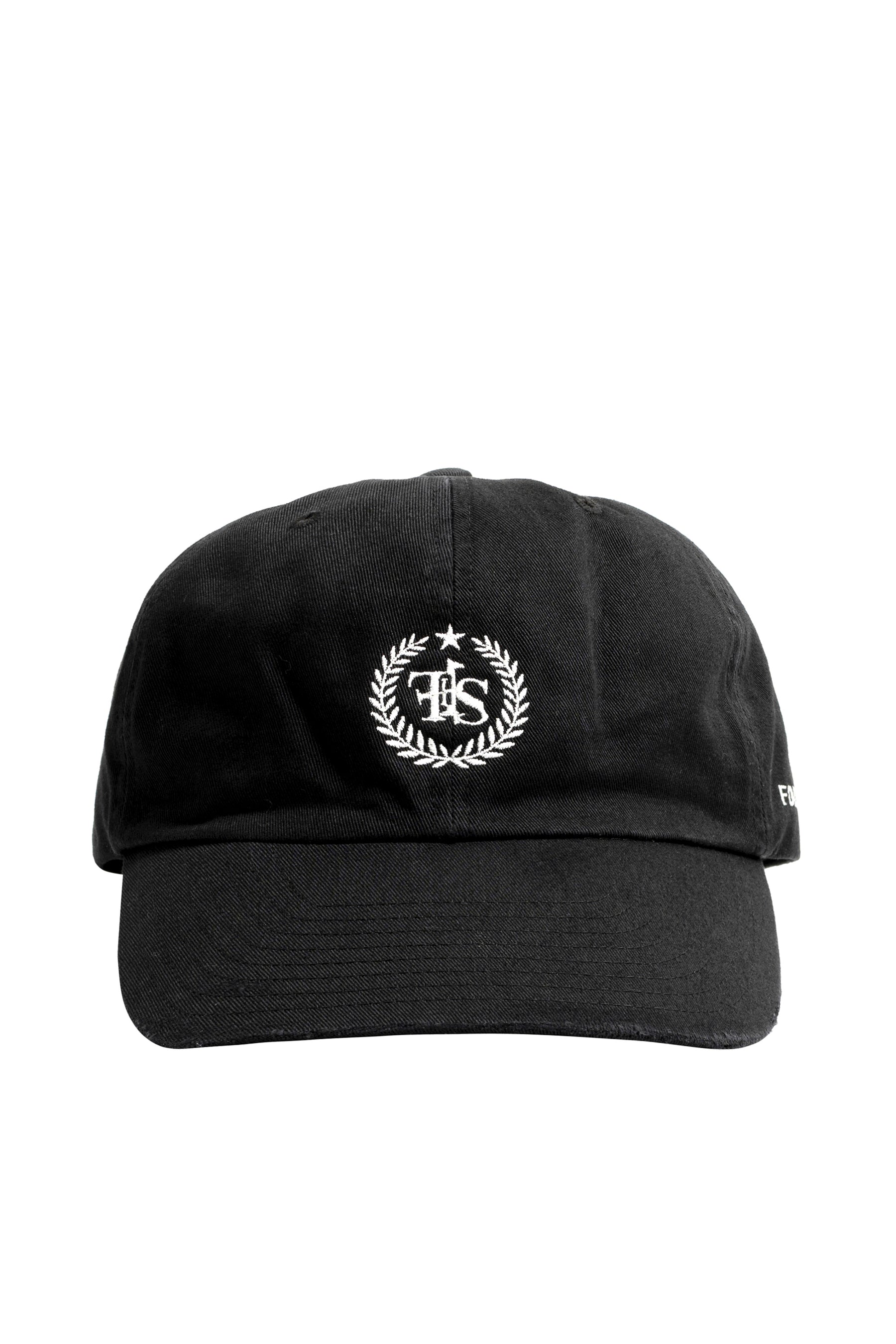 FORSOMEONE WASHED TWILL CAP / BLK
