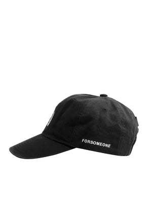 FORSOMEONE WASHED TWILL CAP / BLK