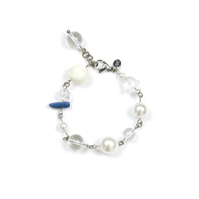 CONNECTING BALL BRACELET_CLEAR / CLEAR