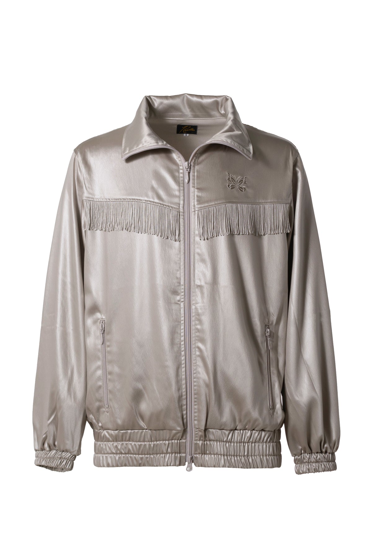 FRINGE TRACK JACKET - POLY SATEEN | tradexautomotive.com