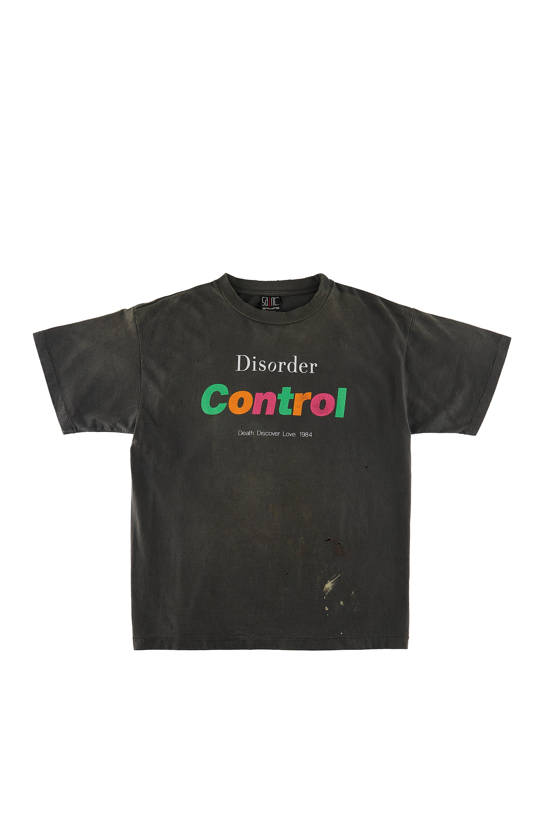 International shipping for SAINT Mxxxxxx SS TEE/CONTROL / BLK at