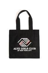 1017 ALYX 9SM GIRLS CLUB  TOTE BAG / BLK