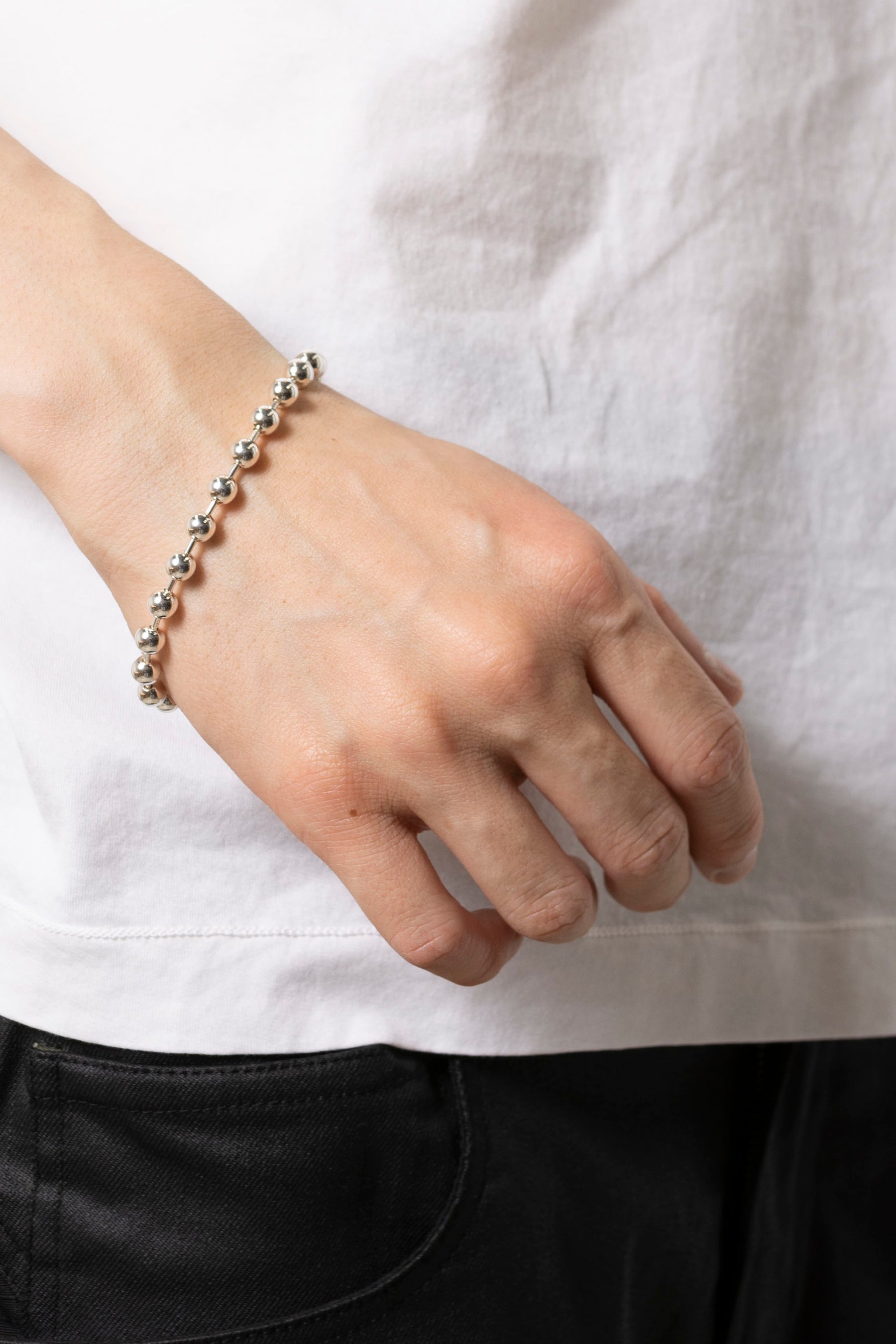 TAKAHIROMIYASHITA TheSoloist. SS23 BALL CHAIN BRACELET. -L