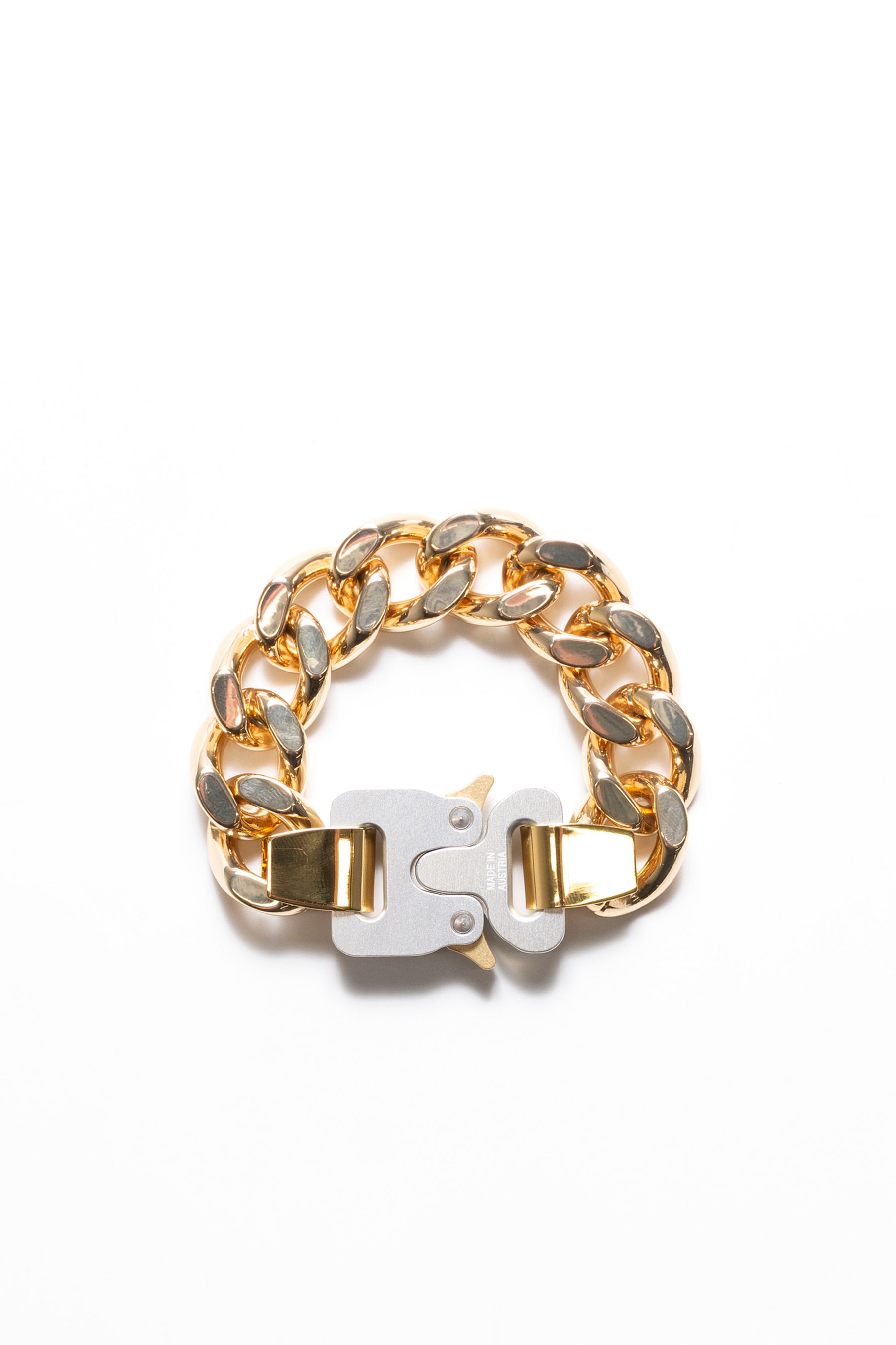 1017 ALYX 9SM SS23 BRACELET WITH BUCKLE / GOLD - NUBIAN