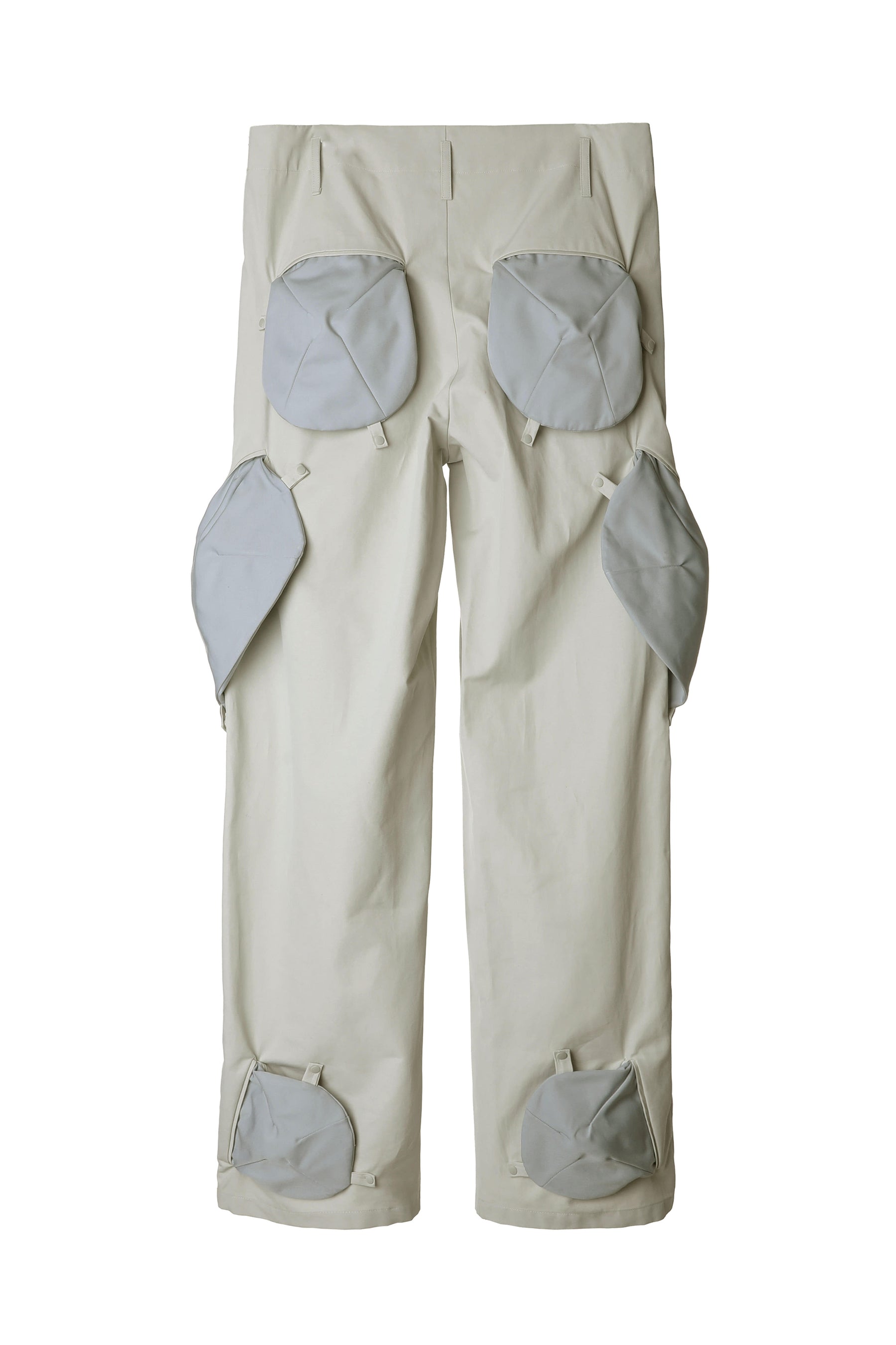 POST ARCHIVE FACTION FW22 5.0 TROUSERS CENTER / GRY - NUBIAN