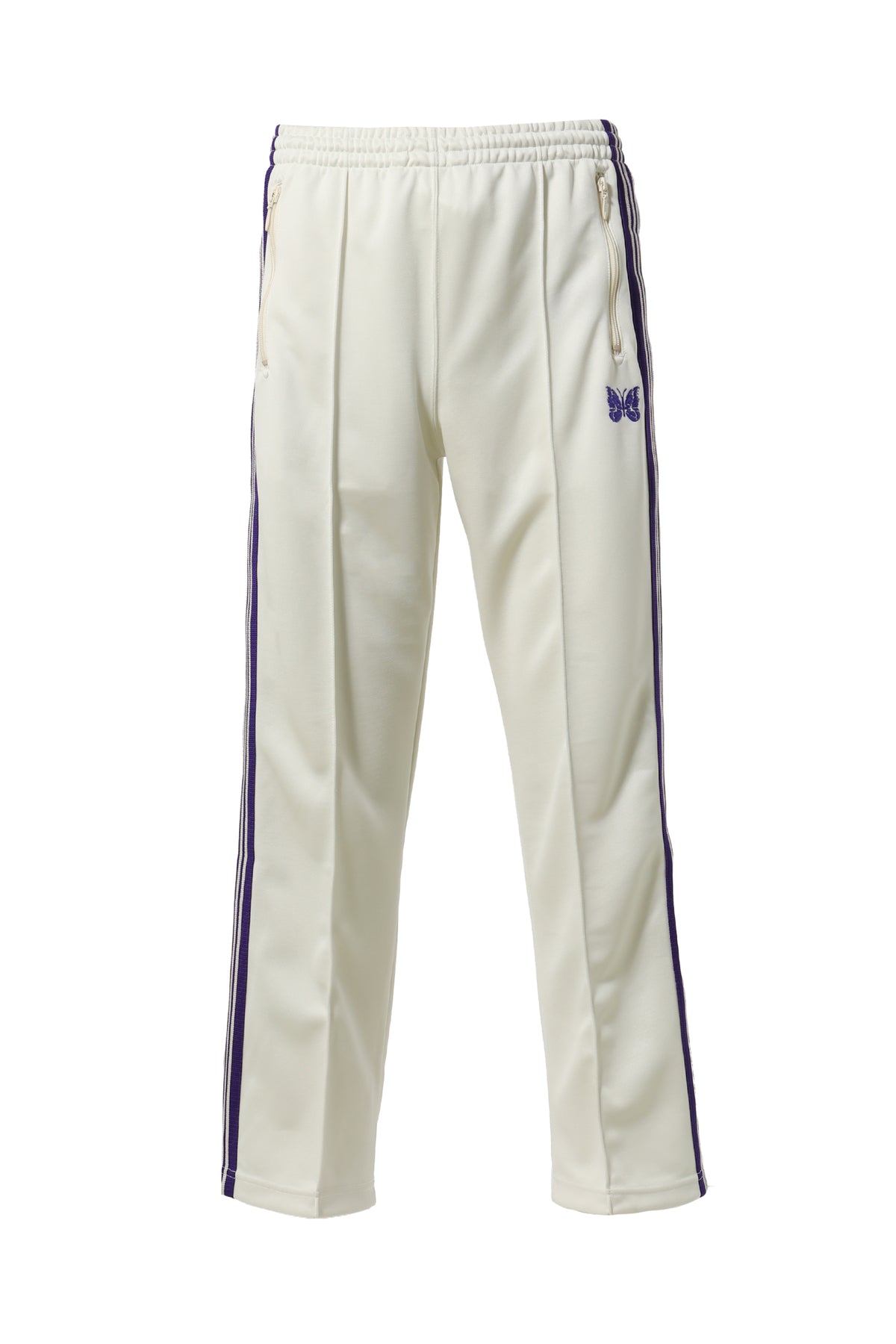 TRACK PANT - POLY SMOOTH / ICE WHT